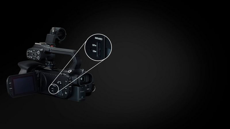 Infrared recording capability