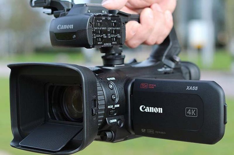 4K-inspelning med många funktioner