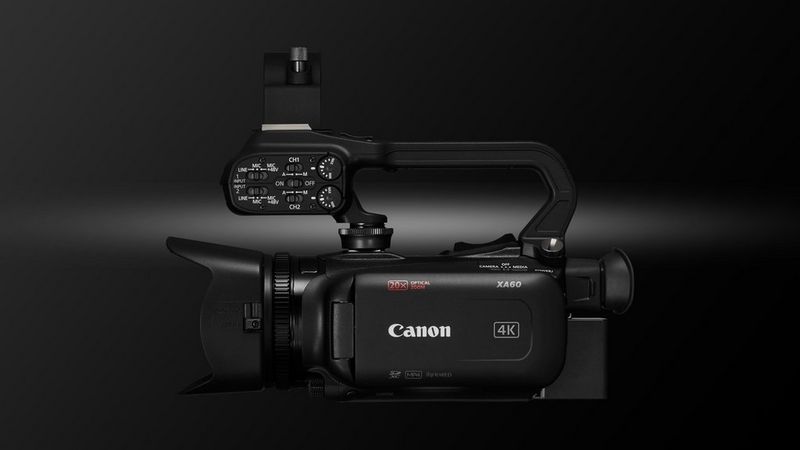 Compact professional 4K UHD camcorder