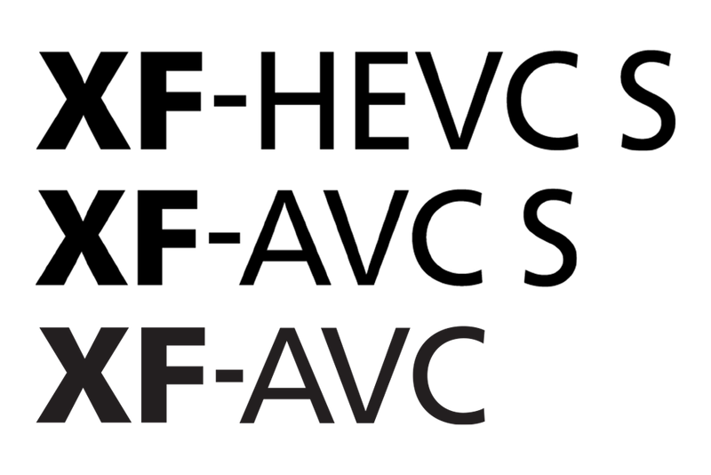 XF-HEVC S, XF-AVC S a XF-AVC