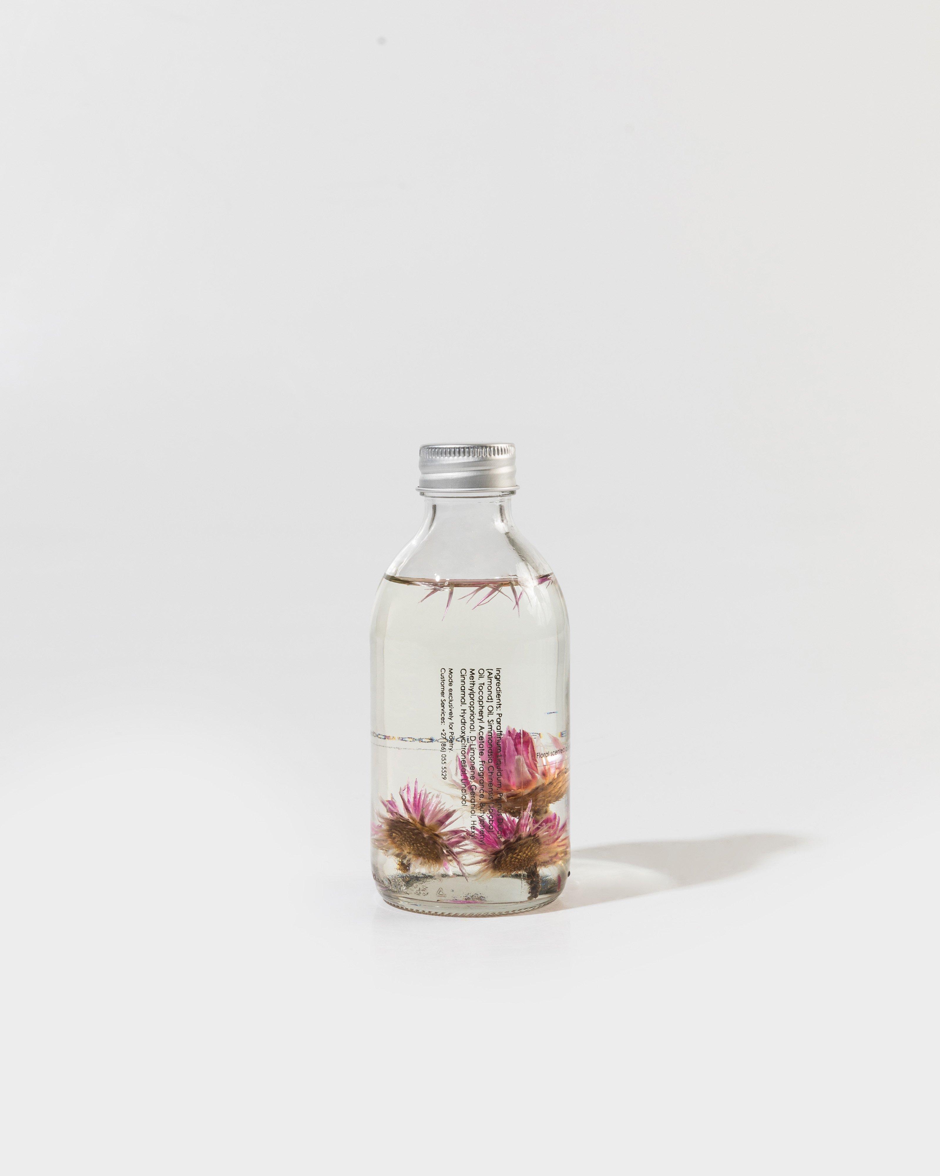 Samphire Posie Petal Bath Oil -  pink