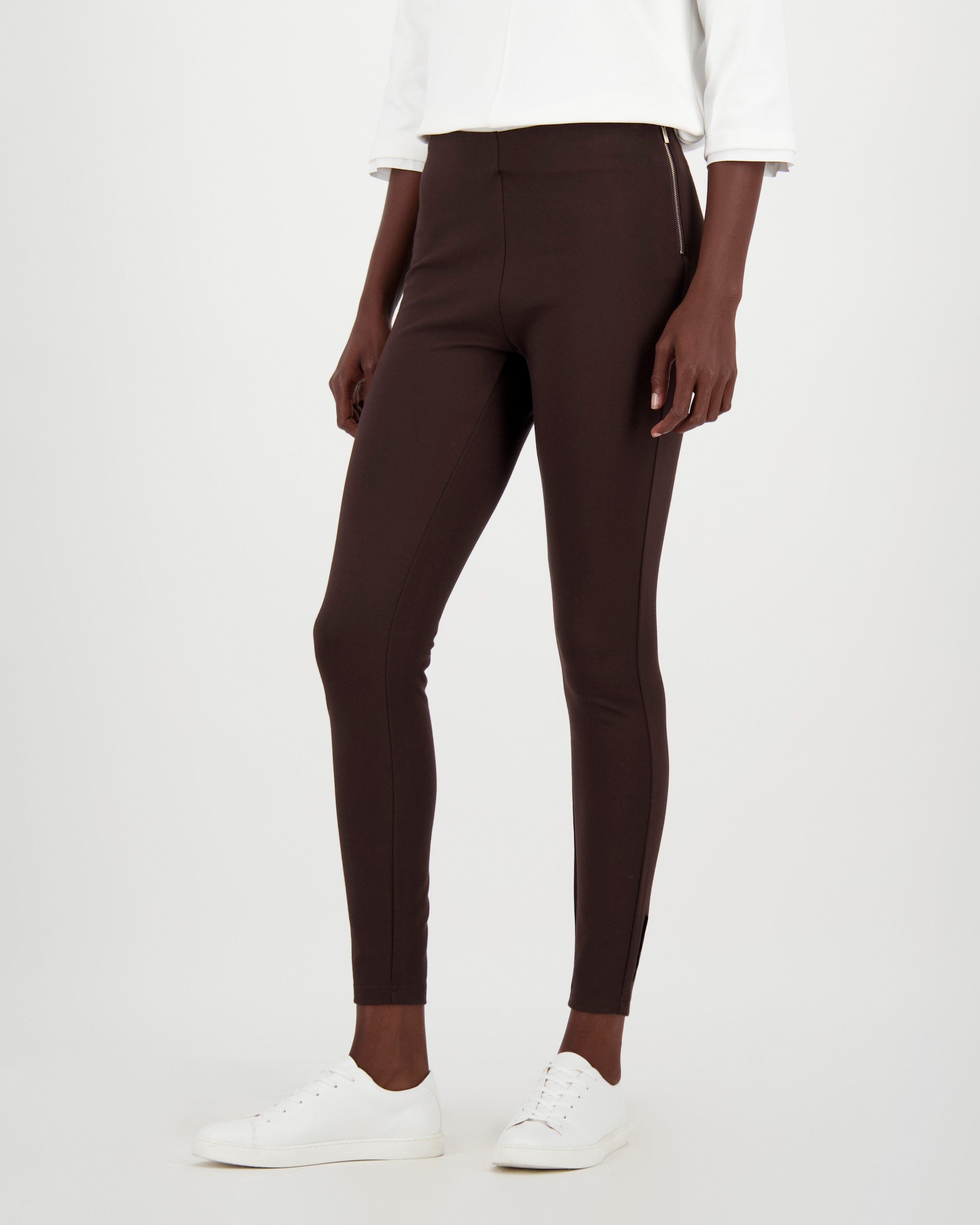 Ruby Ponte Pants -  chocolate