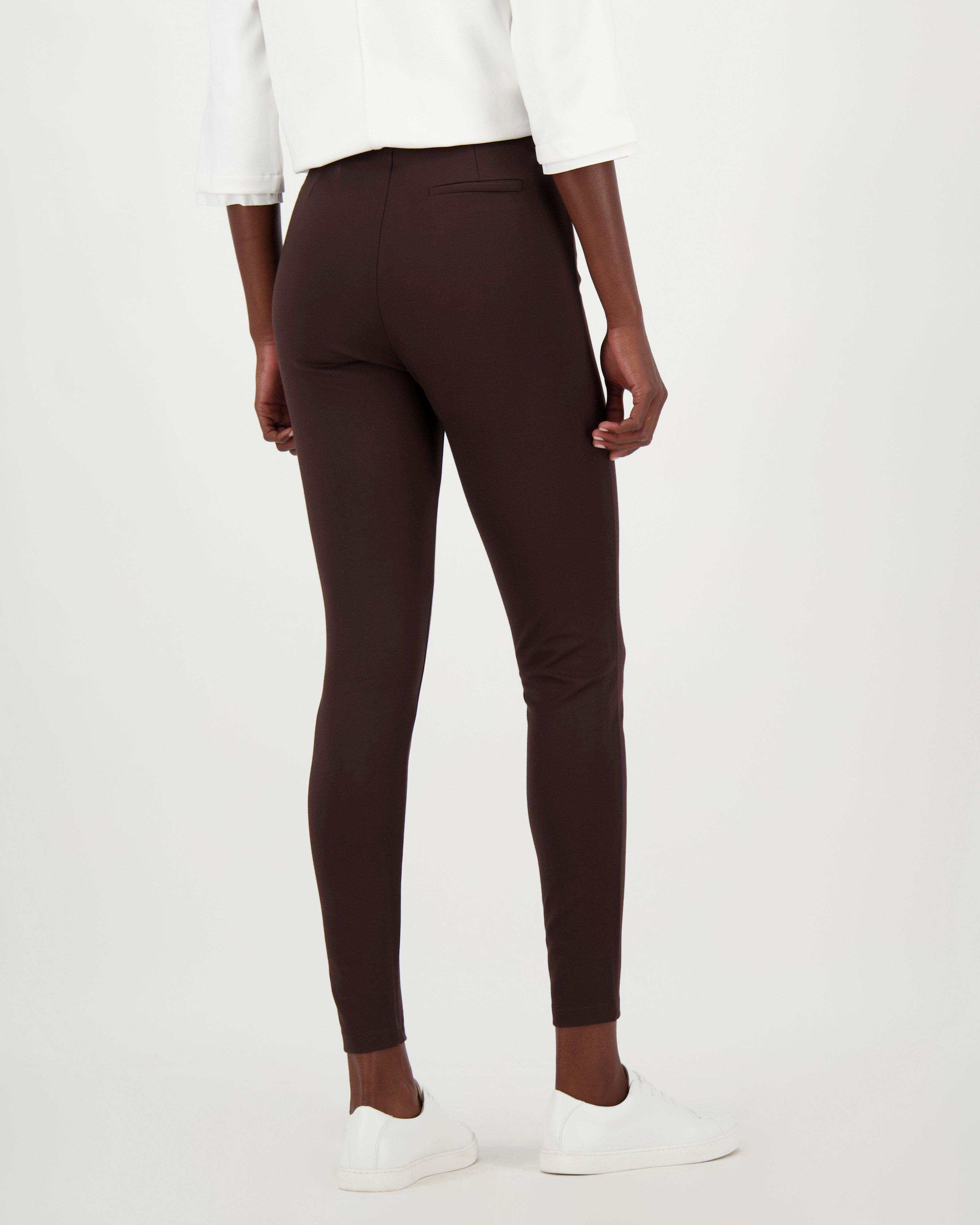 Ruby Ponte Pants -  chocolate