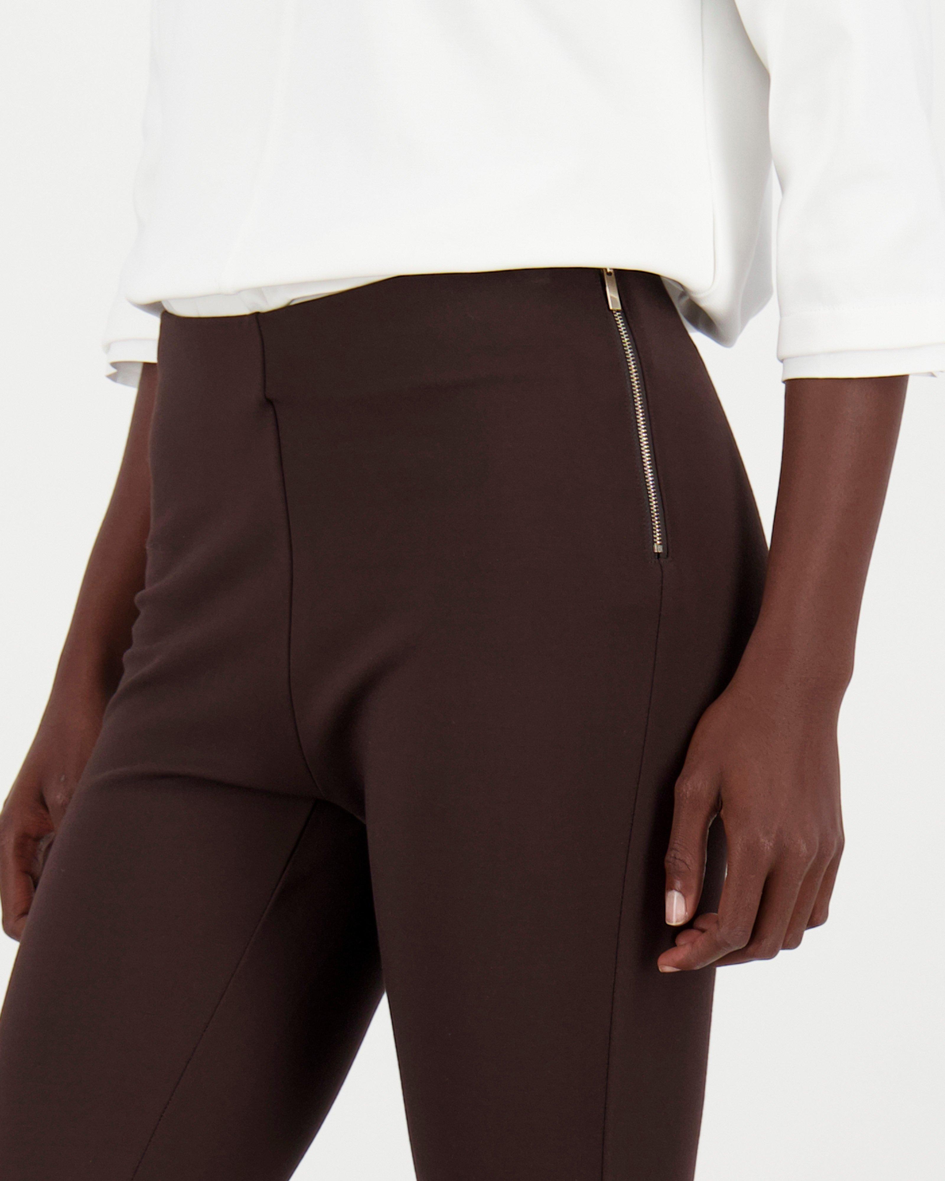 Ruby Ponte Pants -  chocolate