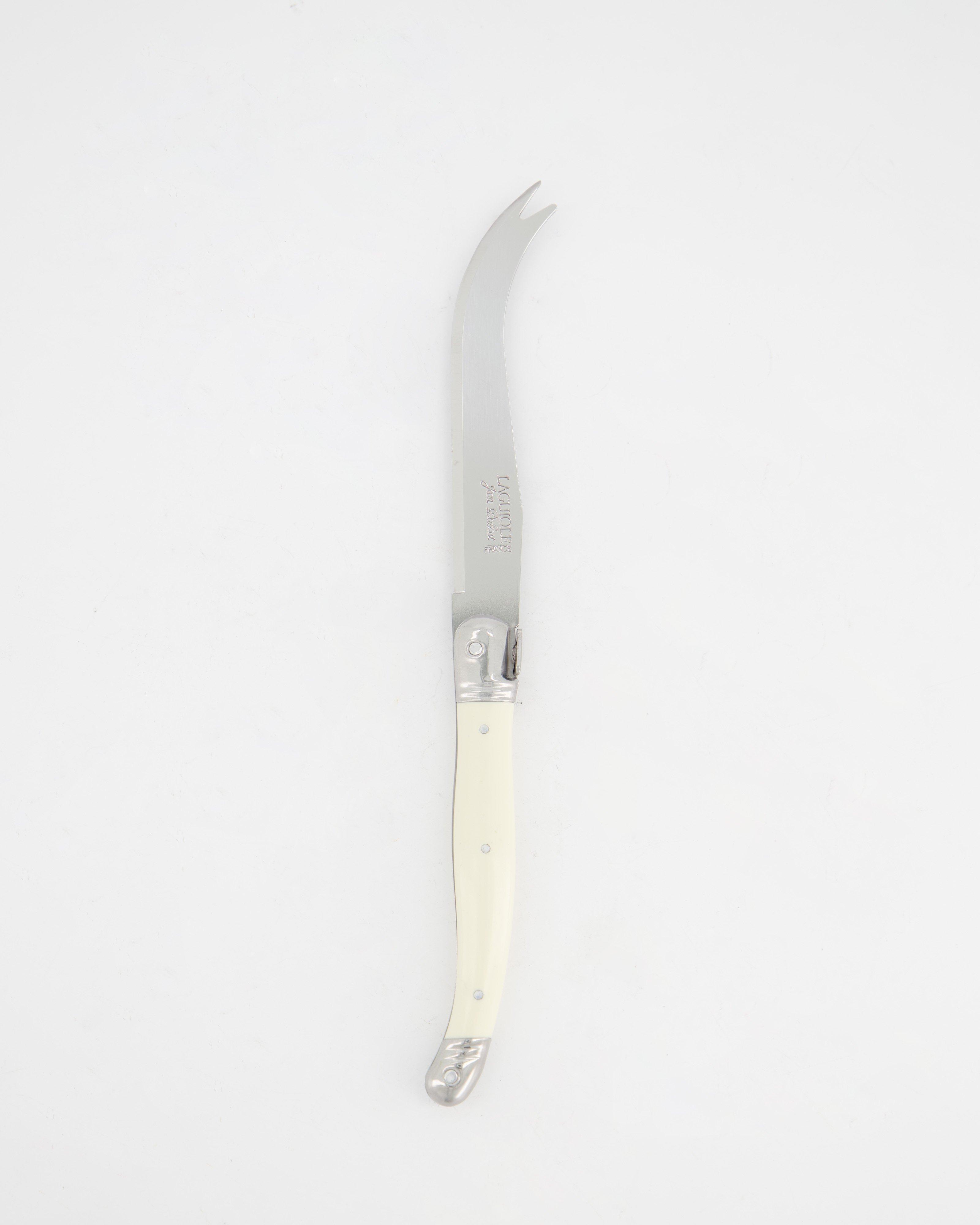 Laguiole Single Cheese Knife -  bone