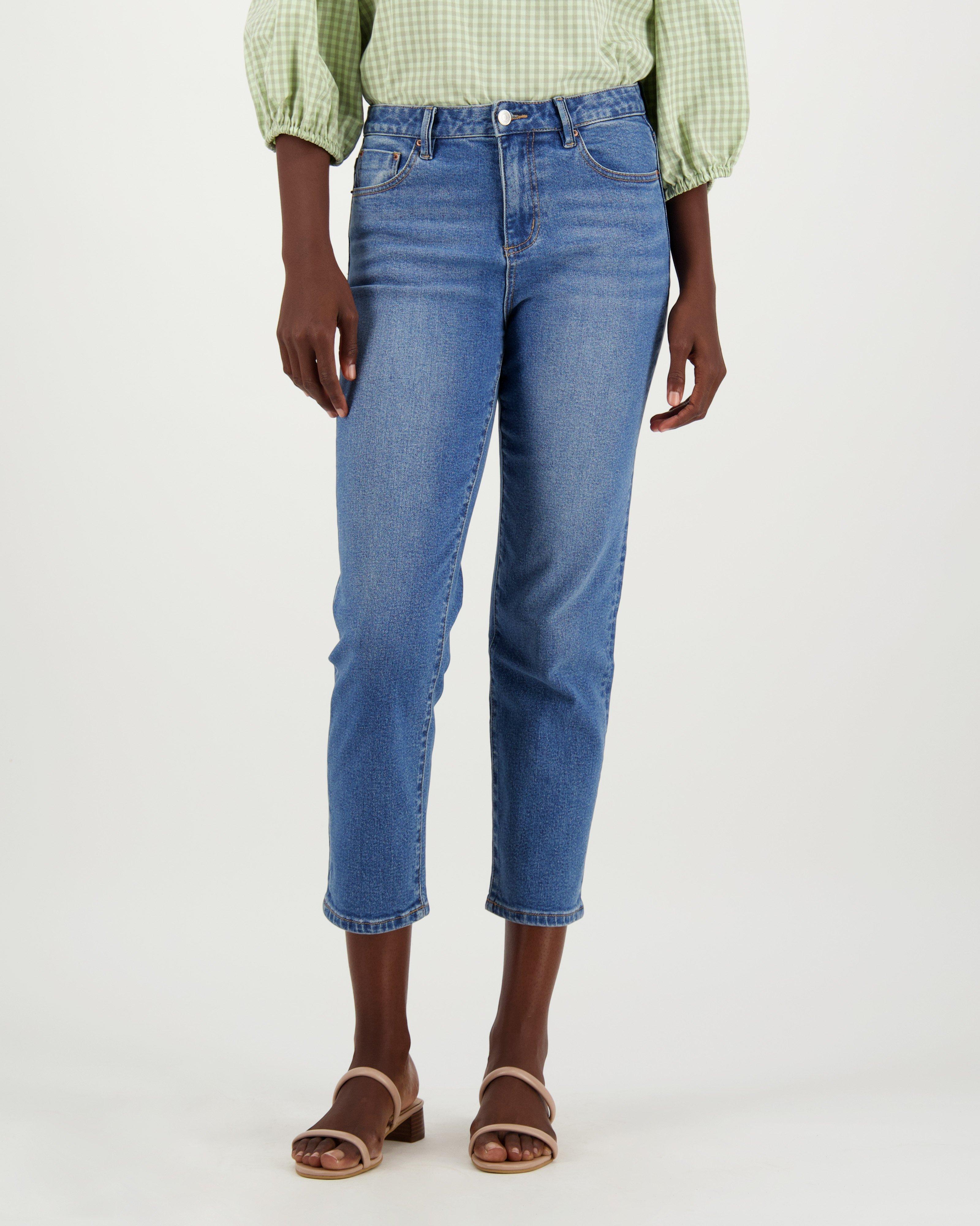 Dylan Straight Leg Denim -  midblue