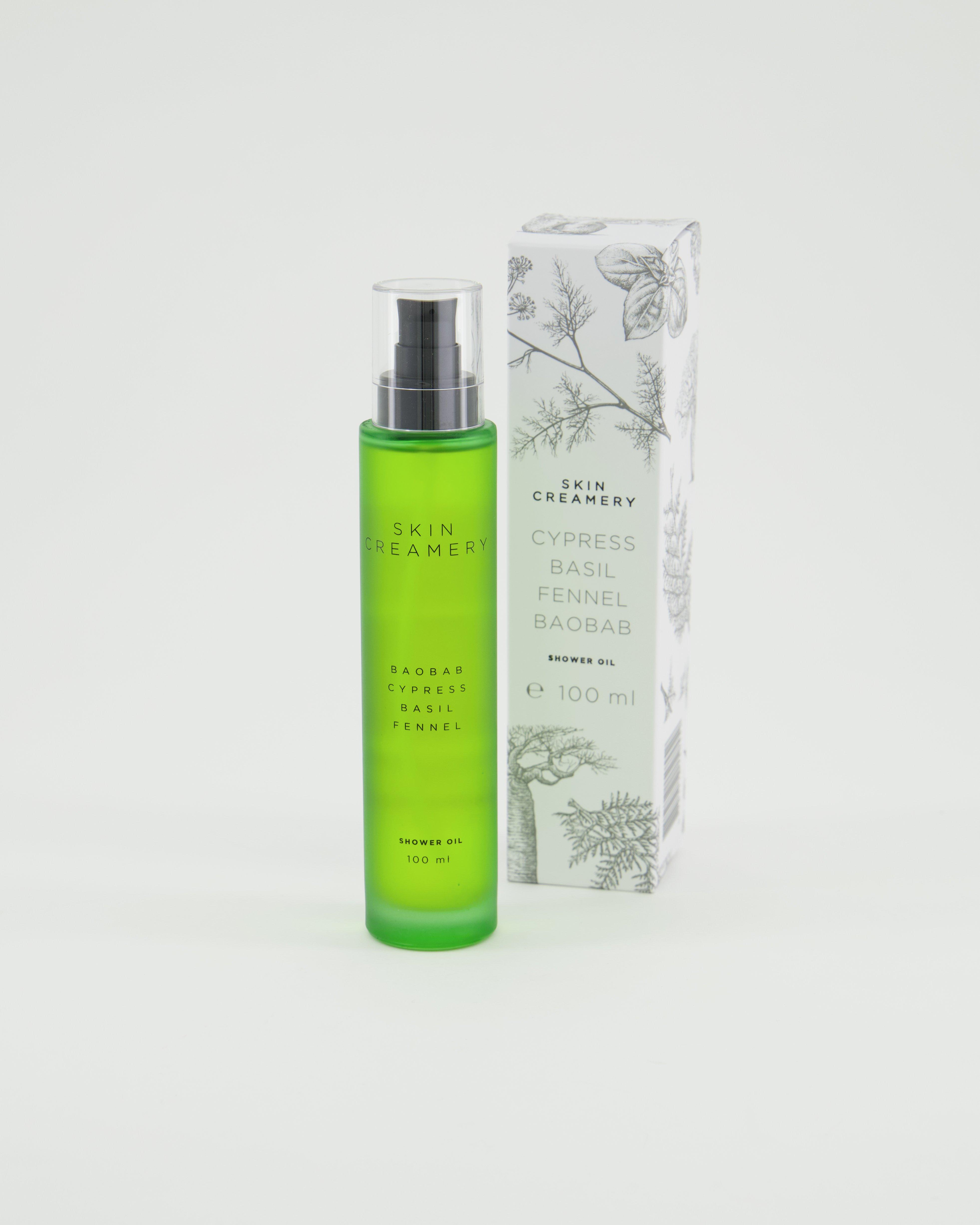 Skin Creamery Shower Oil -  chartreuse