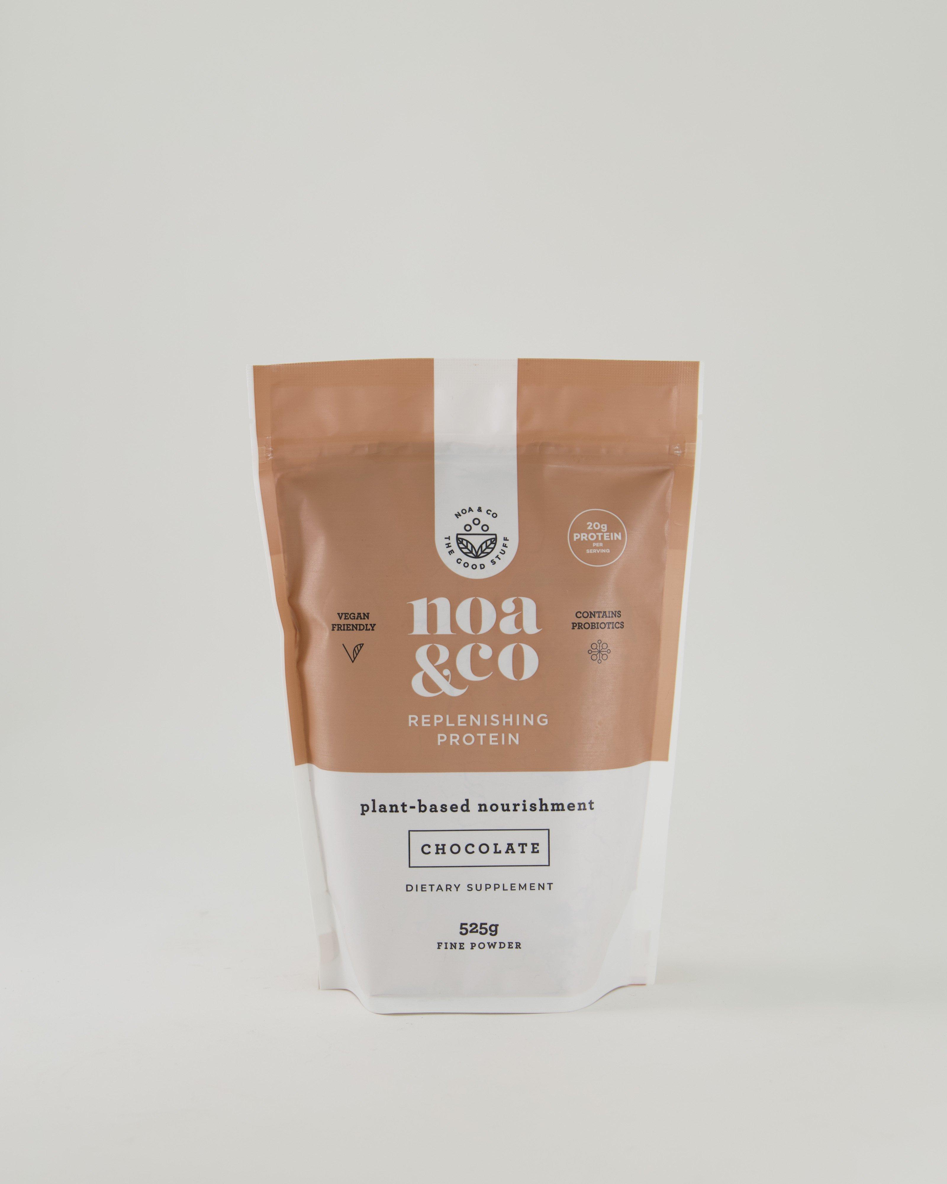 Noa & Co Chocolate Replenishing Protein Powder  -  milk