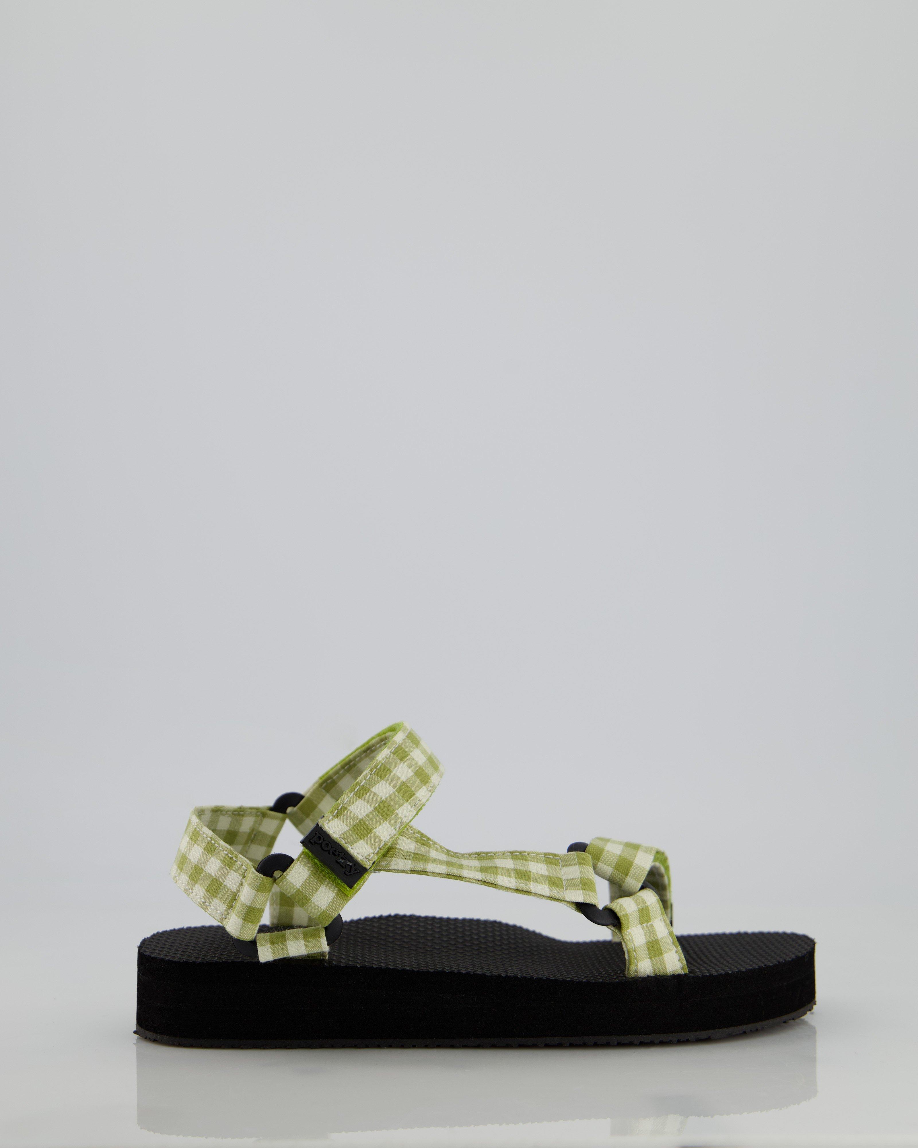 Susan Bow Sandal  -  green