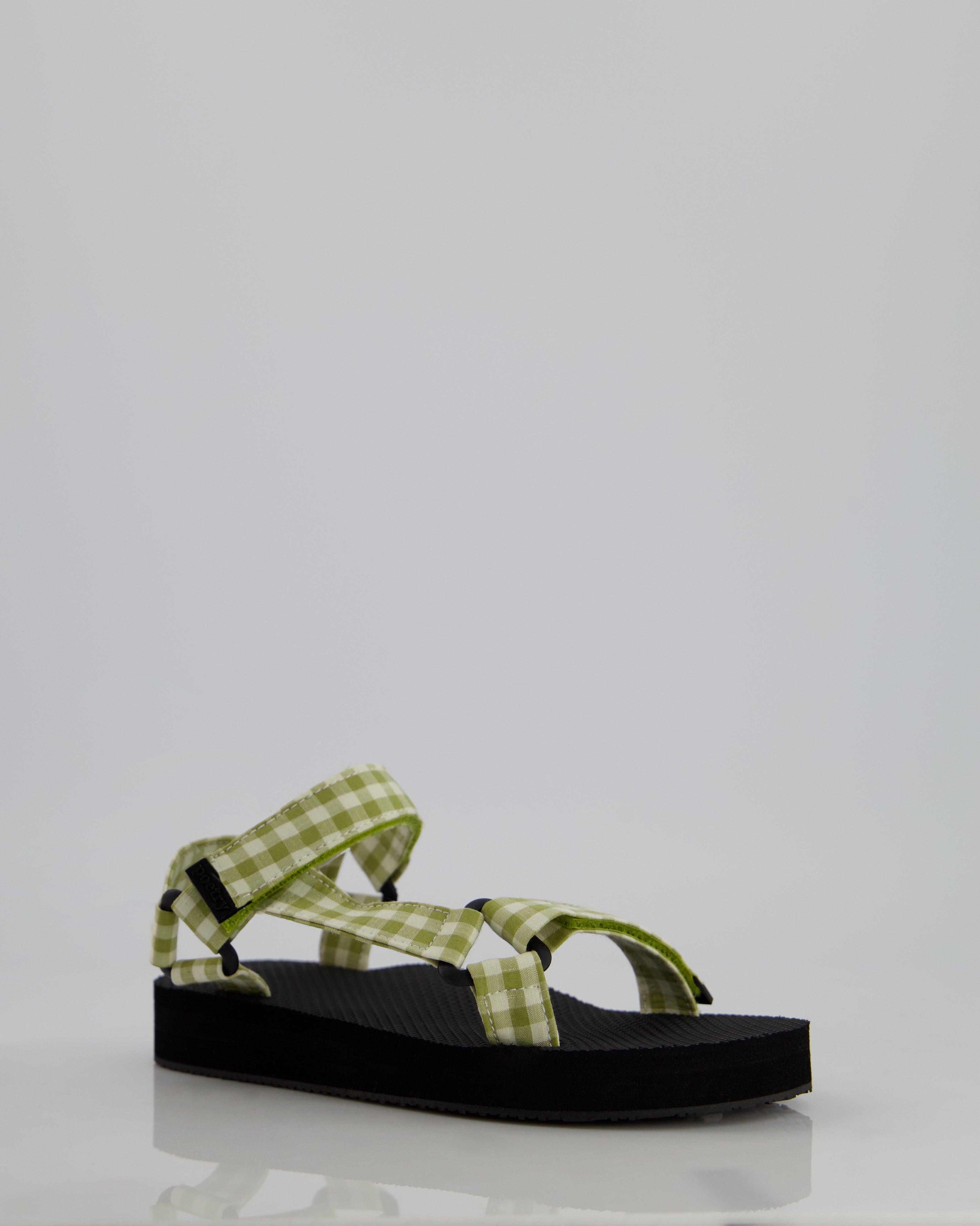 Susan Bow Sandal  -  green