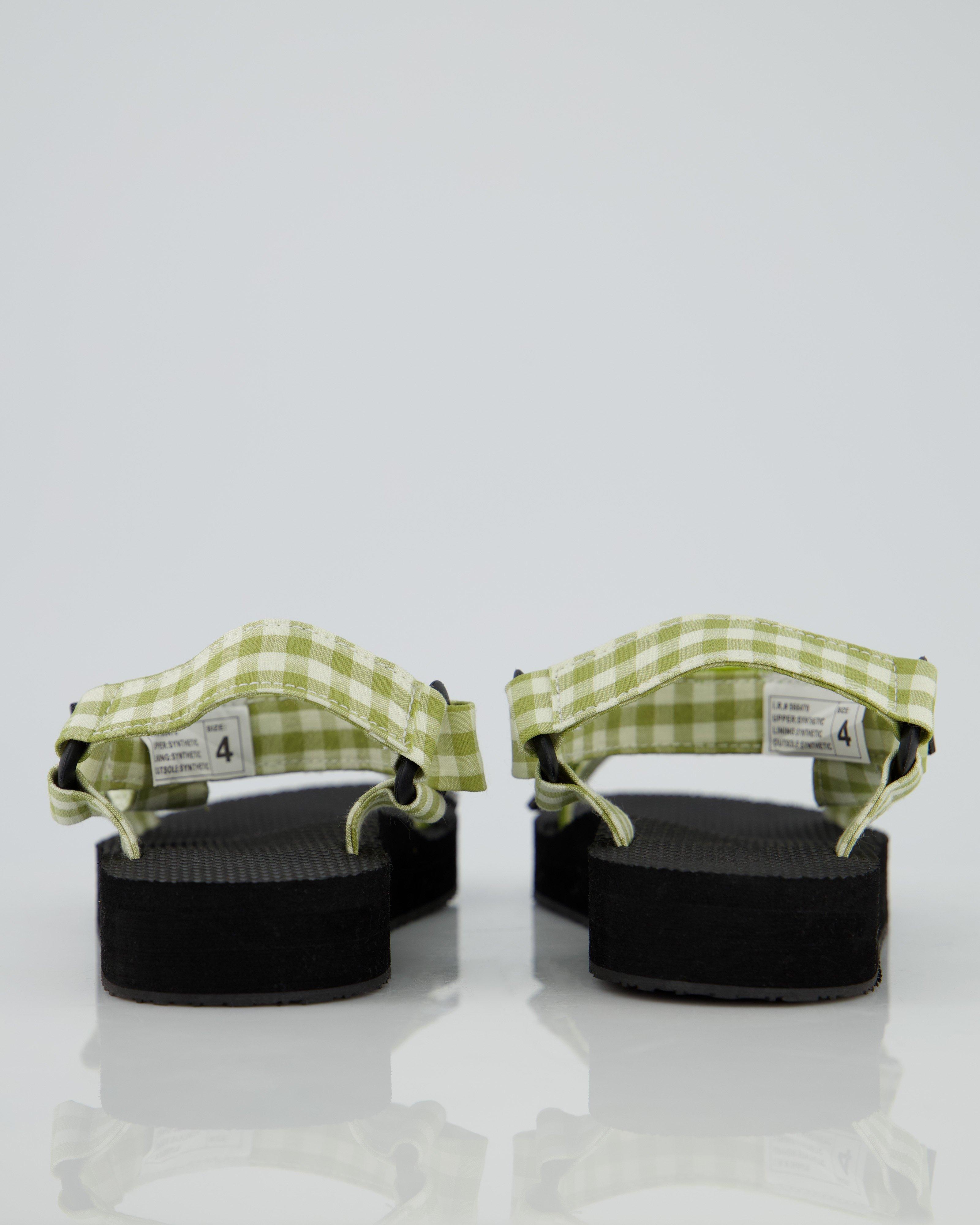 Susan Bow Sandal  -  green