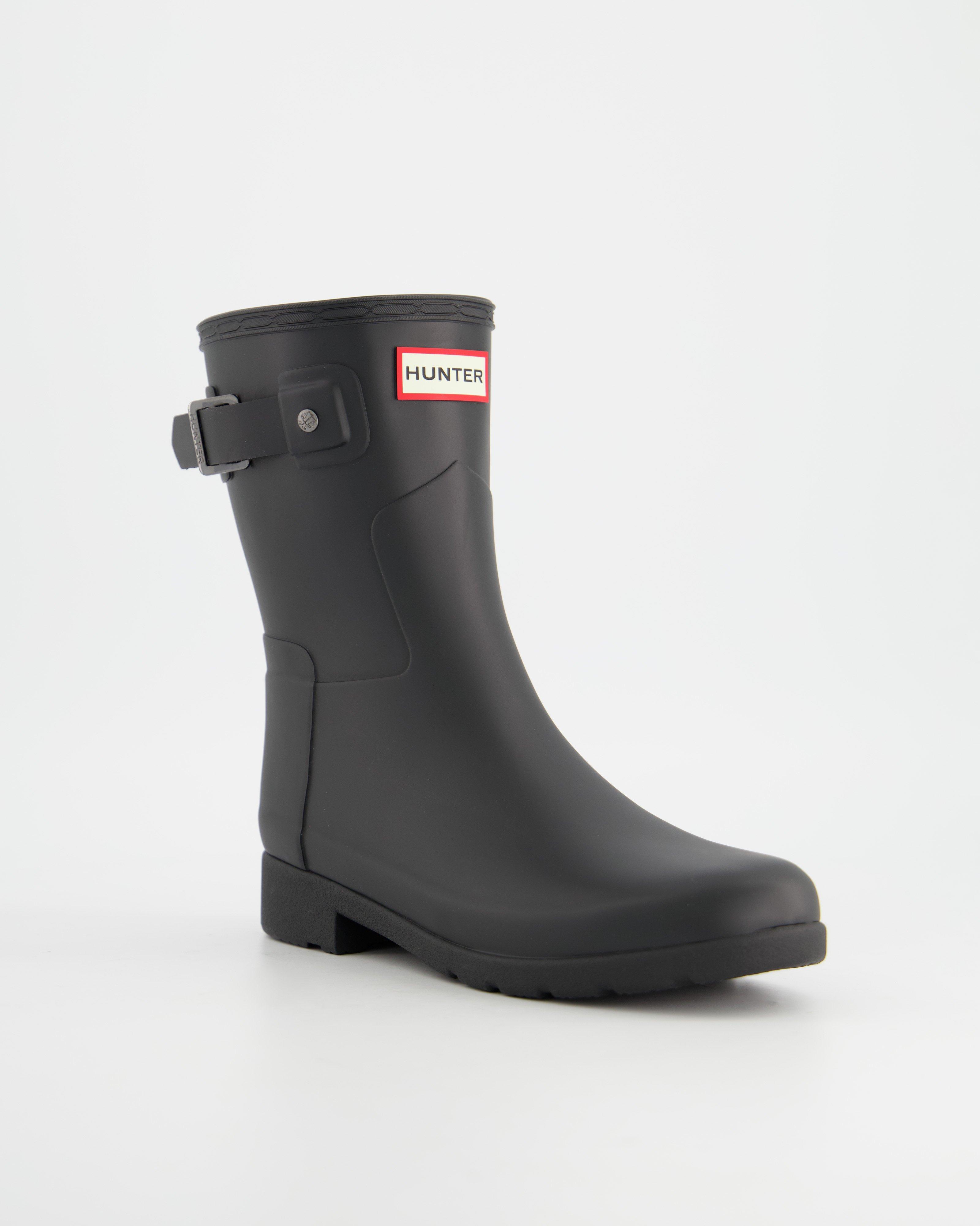 Hunter Refined Short Boot -  black