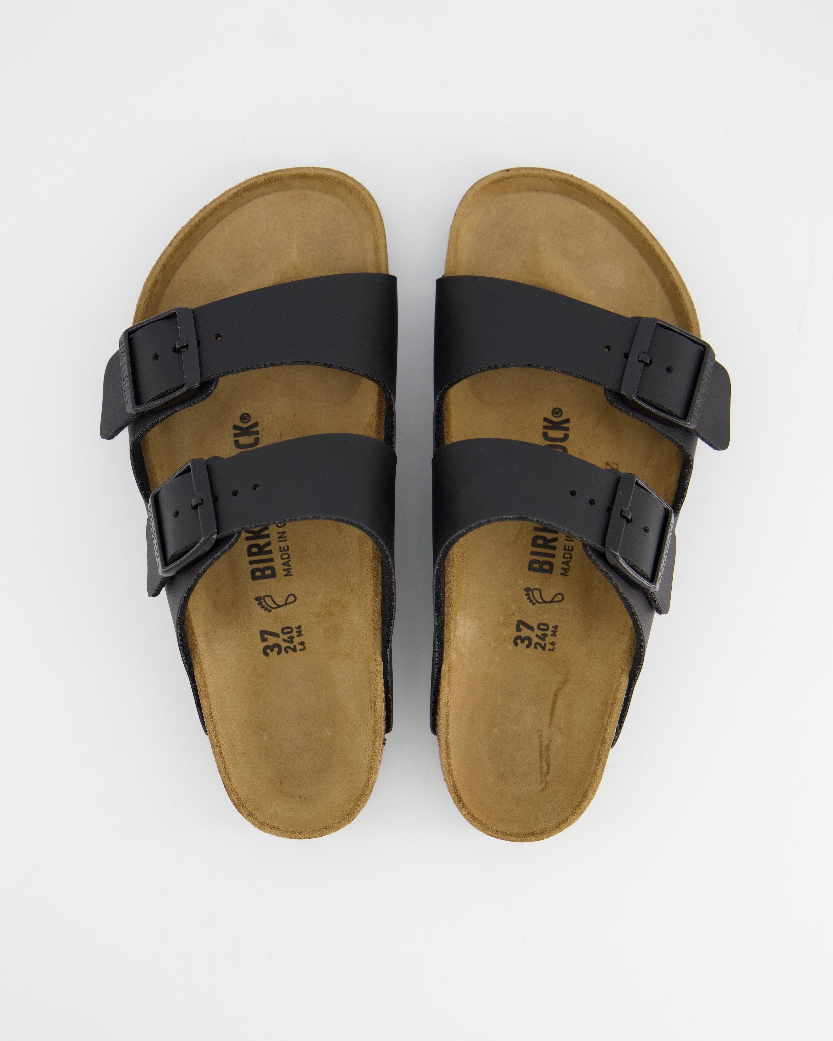 Birkenstock Arizona Birko-Flor -  black