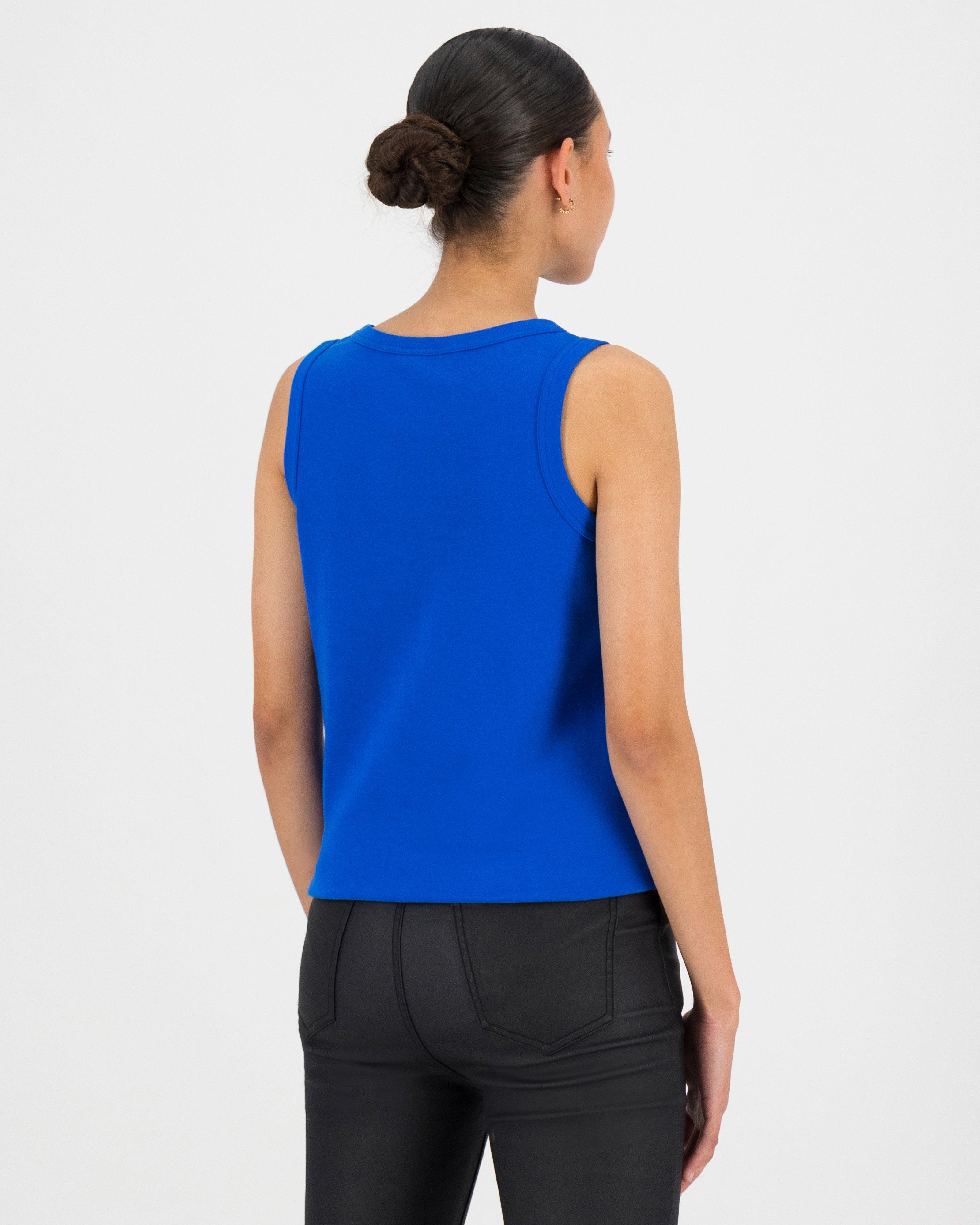 Caryn Tank Top -  blue