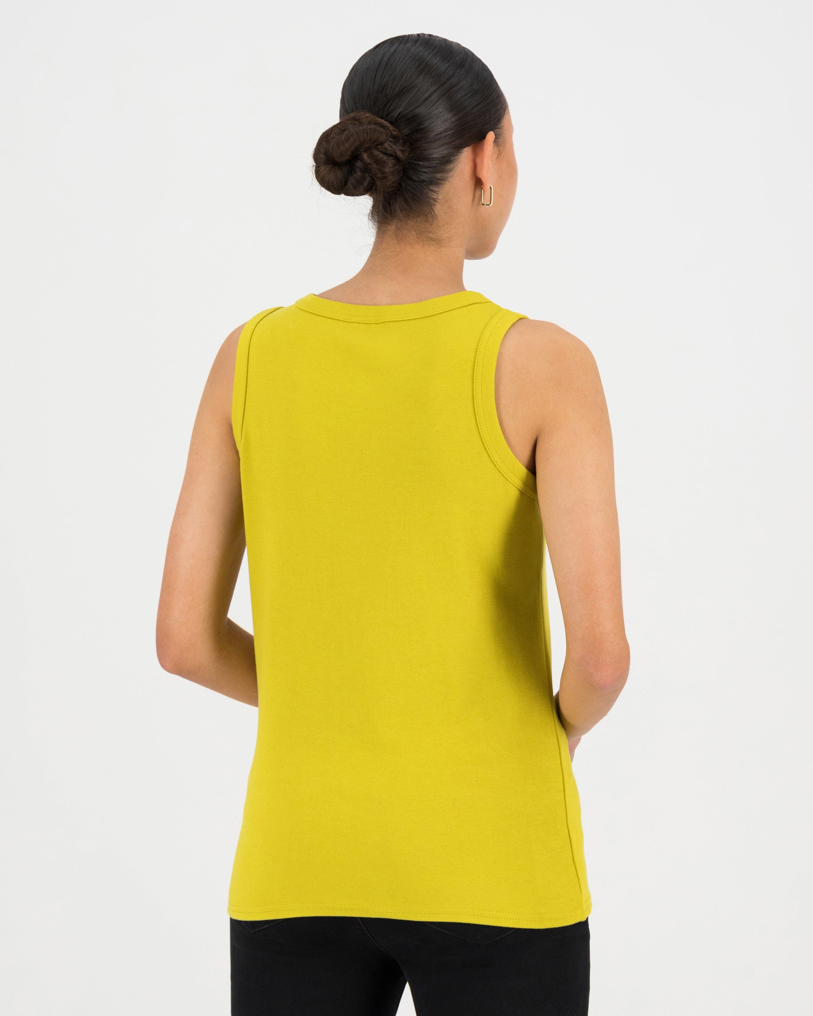 Caryn Tank Top -  lime