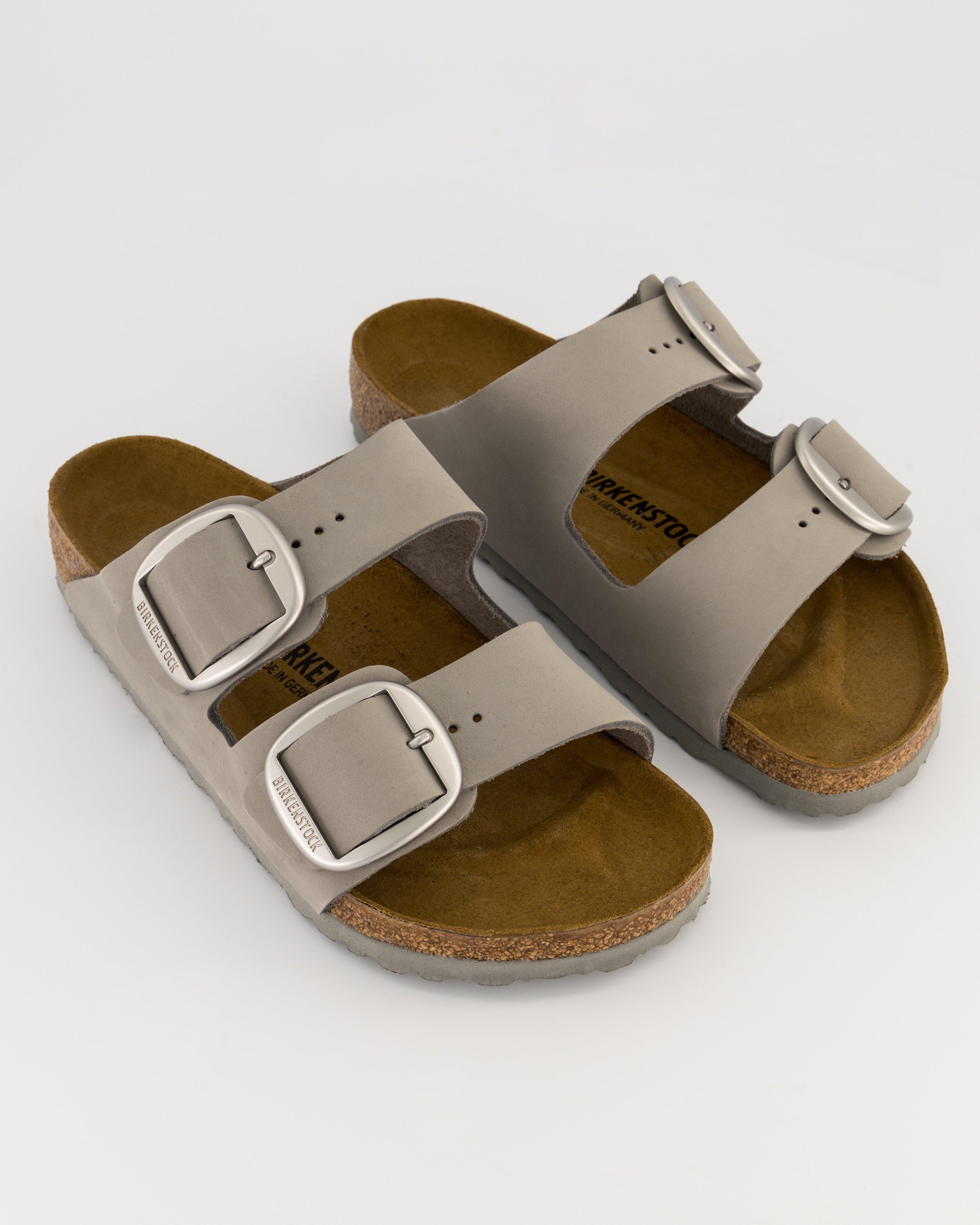 Birkenstock Arizona Nubuck Leather -  grey