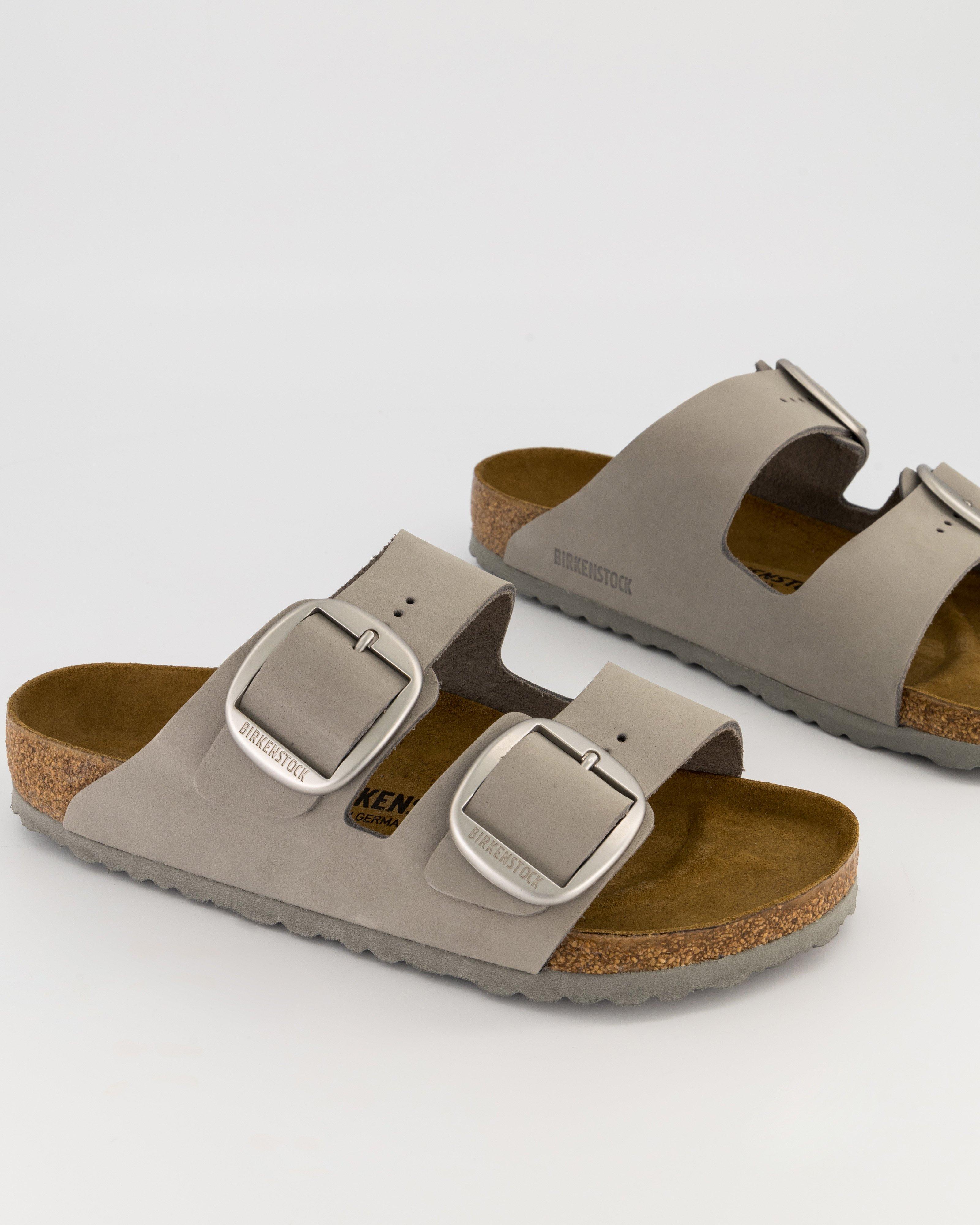 Birkenstock Arizona Nubuck Leather -  grey