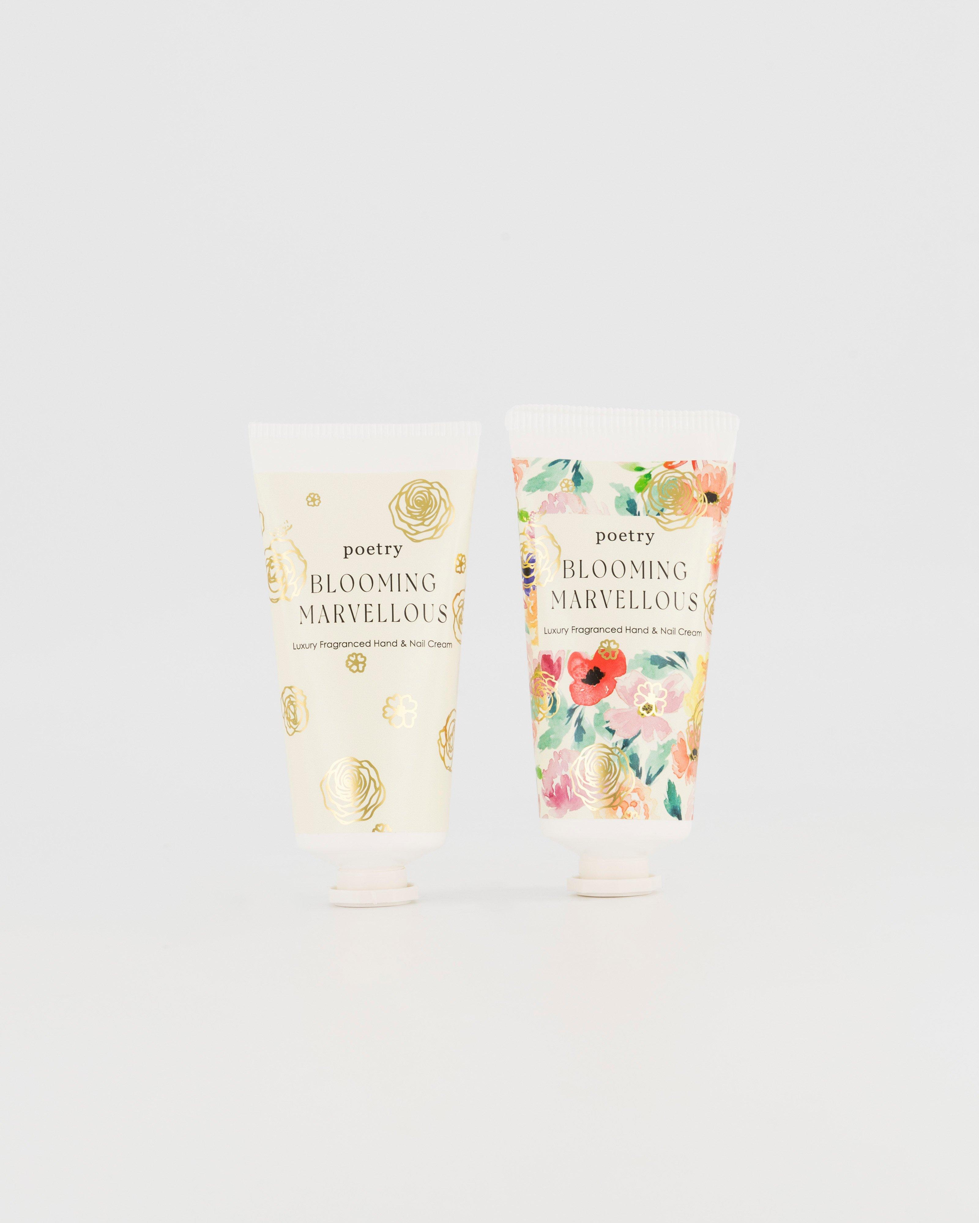 Blooming Marvelous Hand & Nail Cream with Sanitizer -  assorted