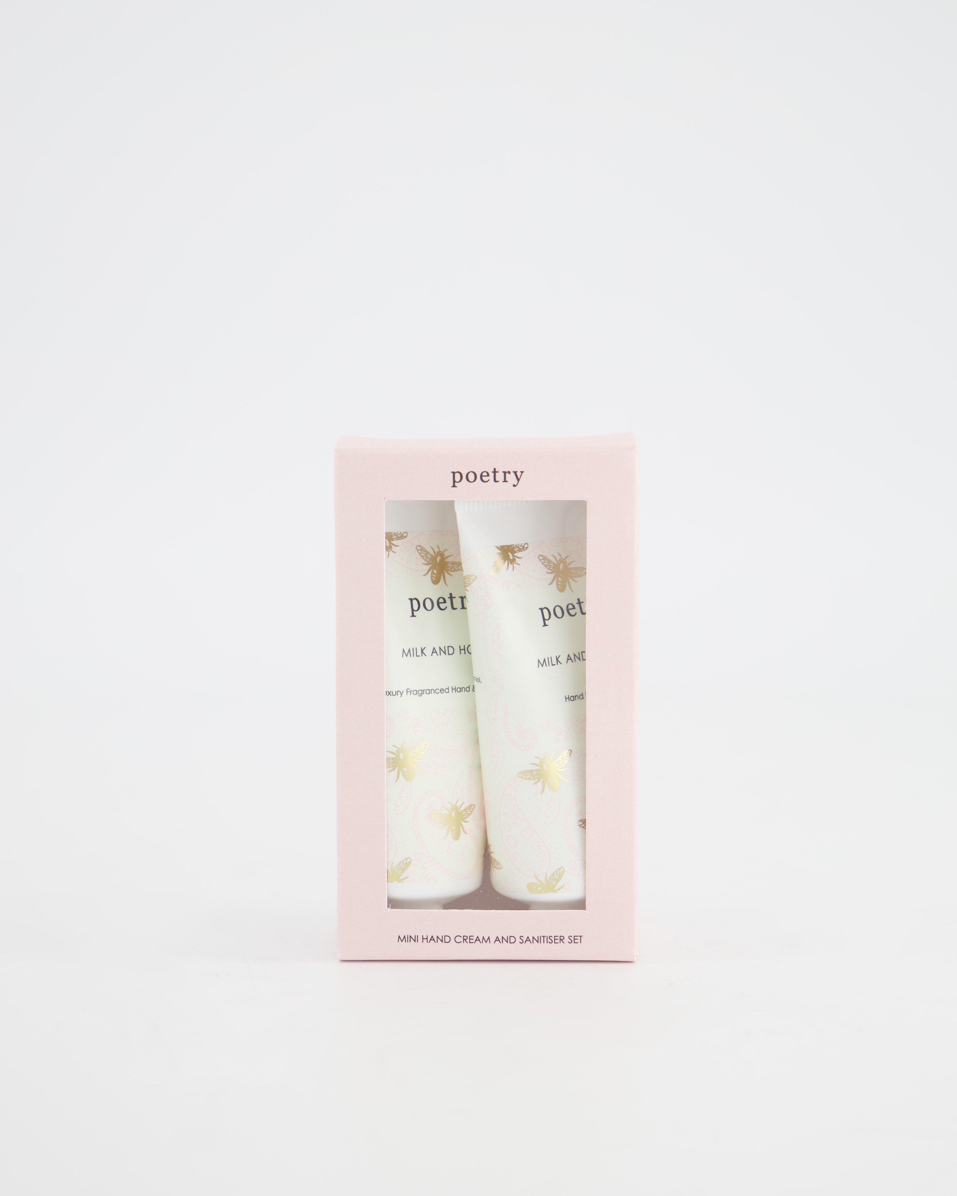 Milk & Honey Hand & Nail Cream with Sanitizer -  lightpink/milk