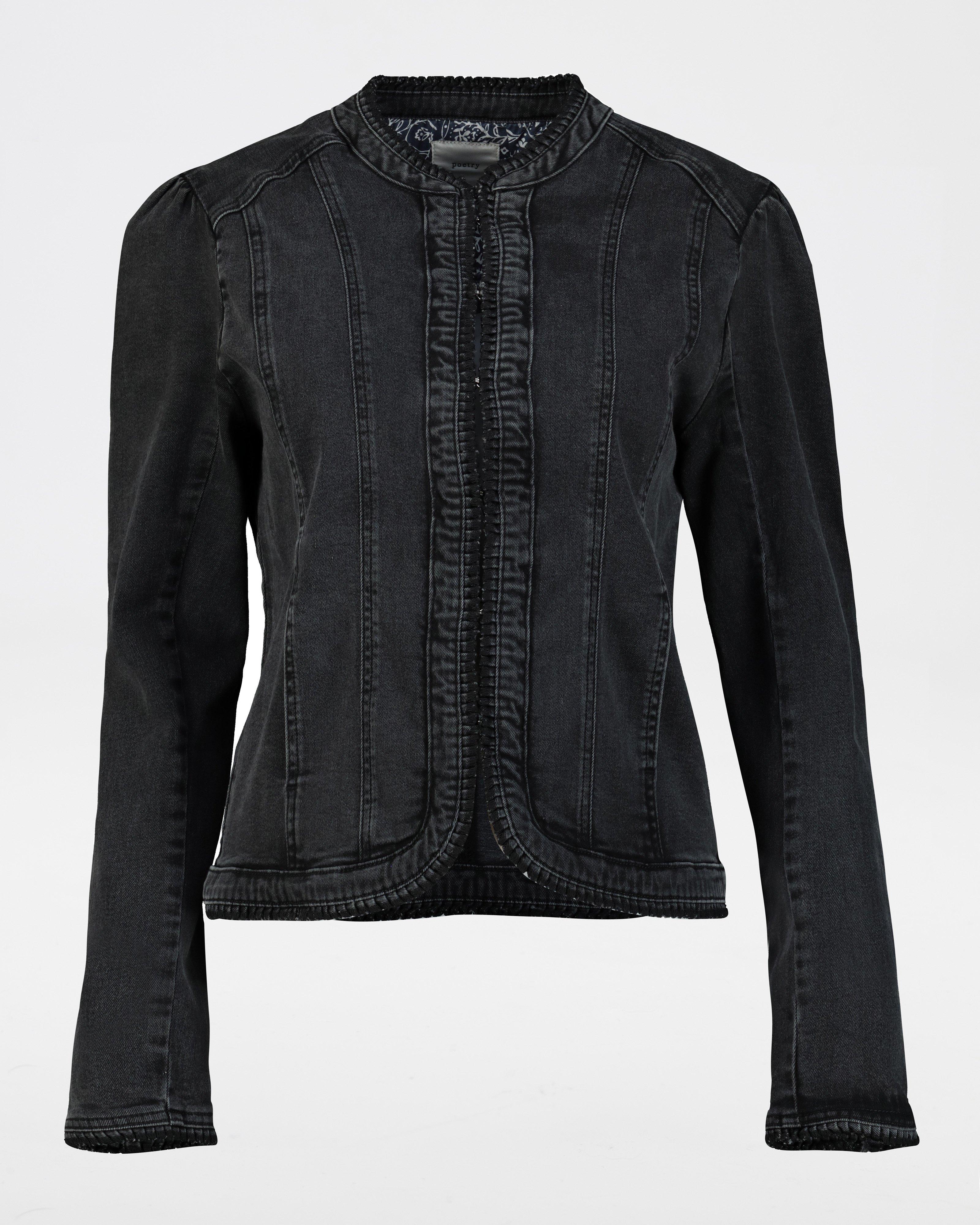 Katalina Denim Jacket -  black