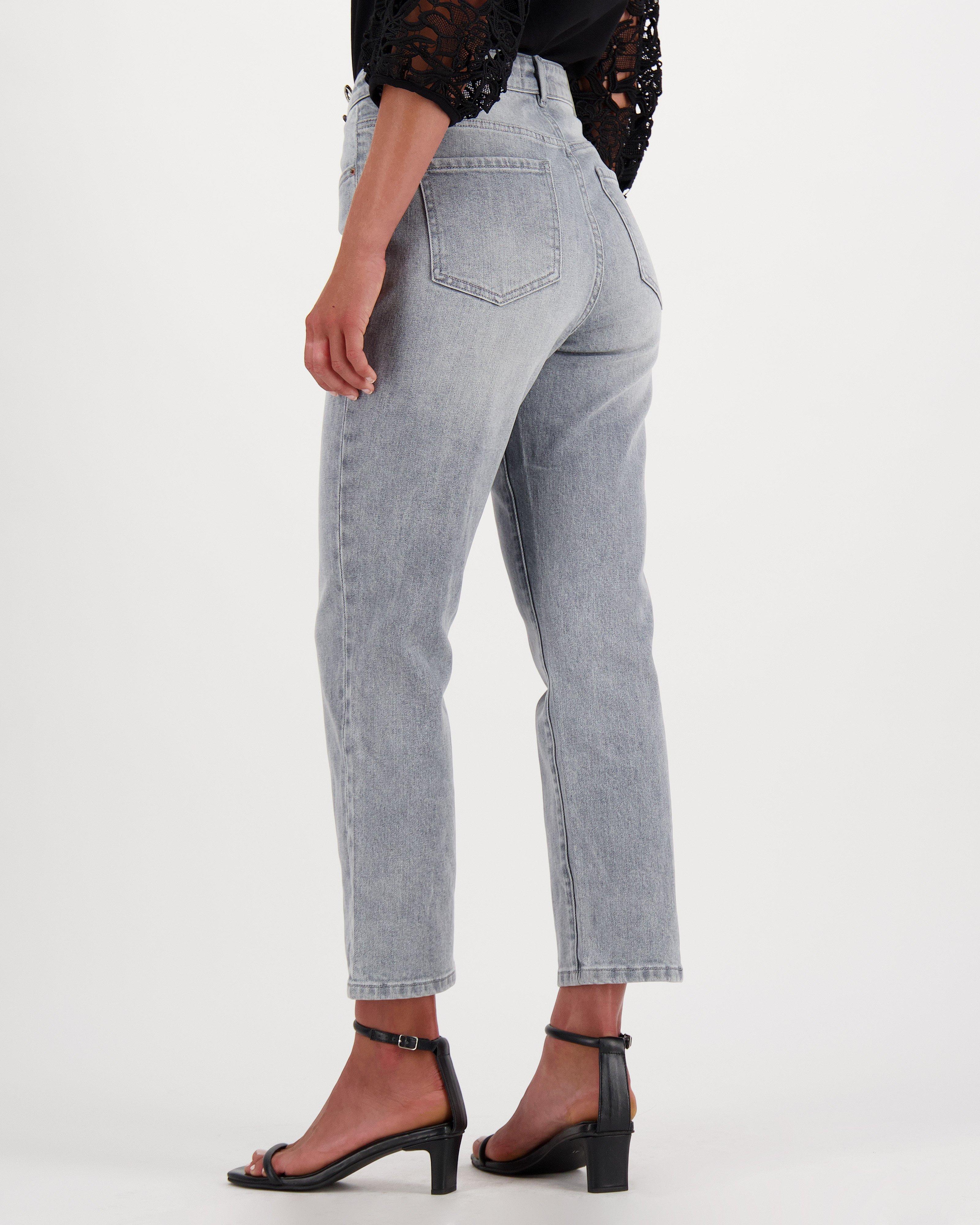 Dylan Straight Leg Denim -  lightgrey