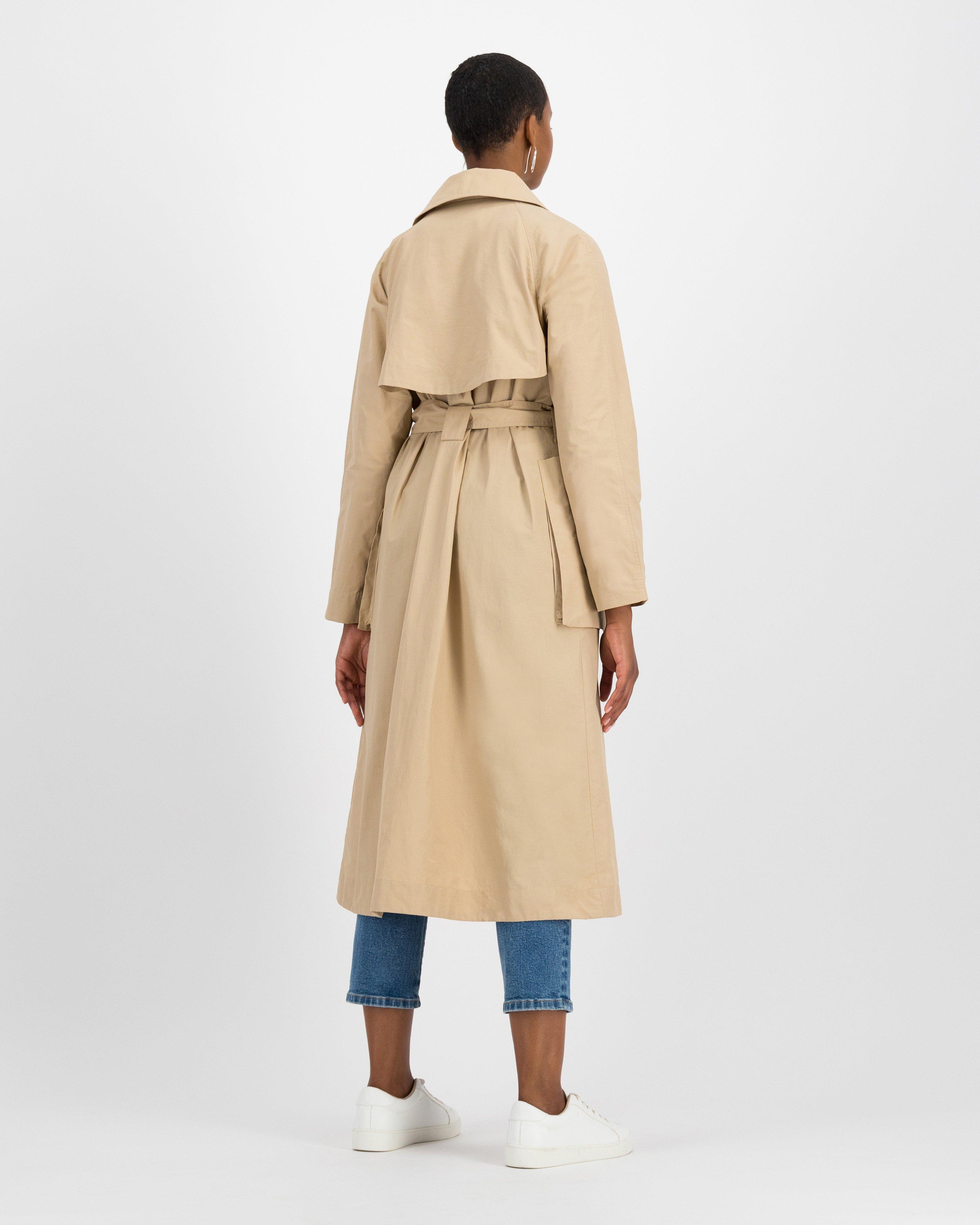 Poetry Tony Trench Coat -  brown