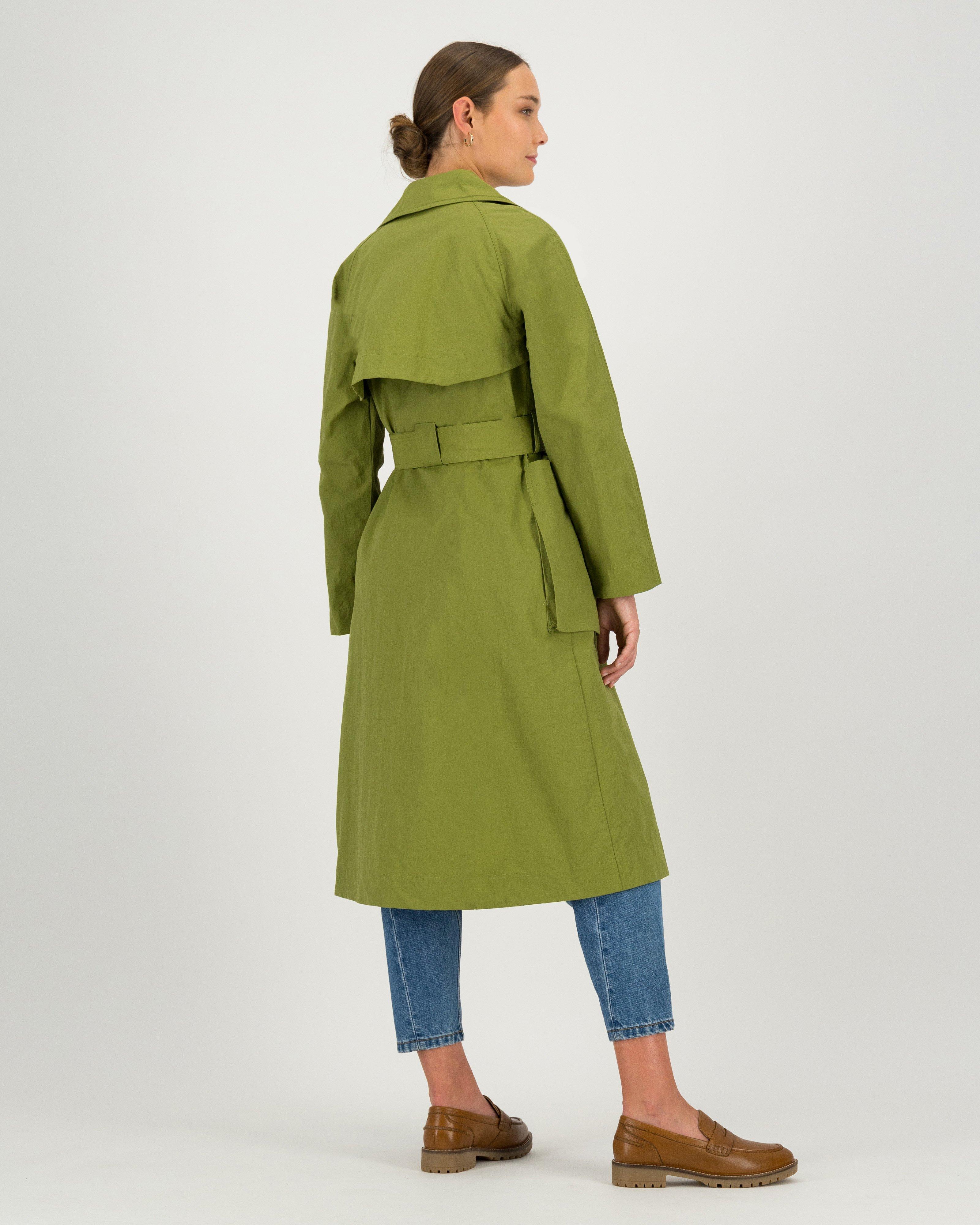 Poetry Tony Trench Coat -  lightkhaki