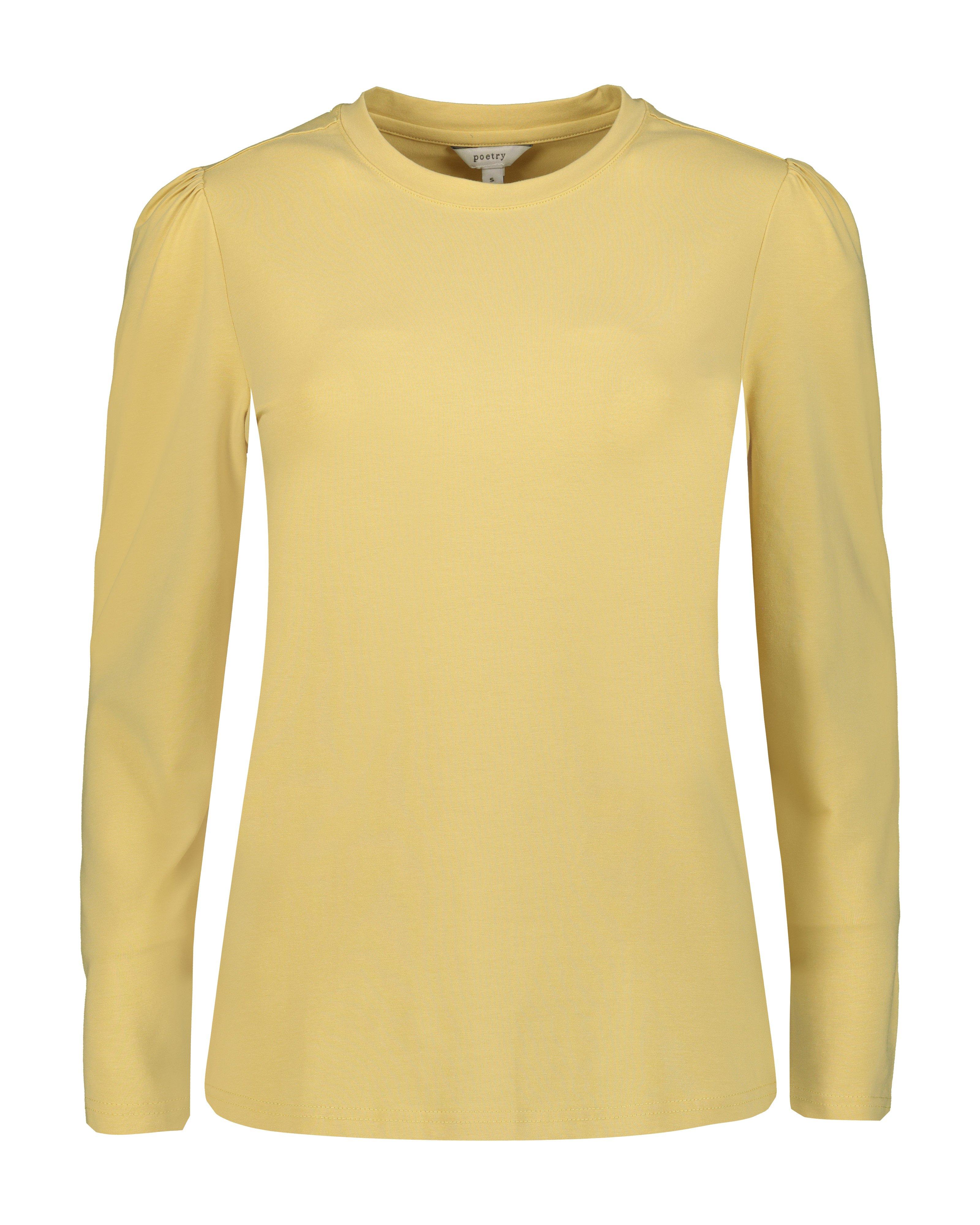 Thelma Puff Sleeve Top -  yellow