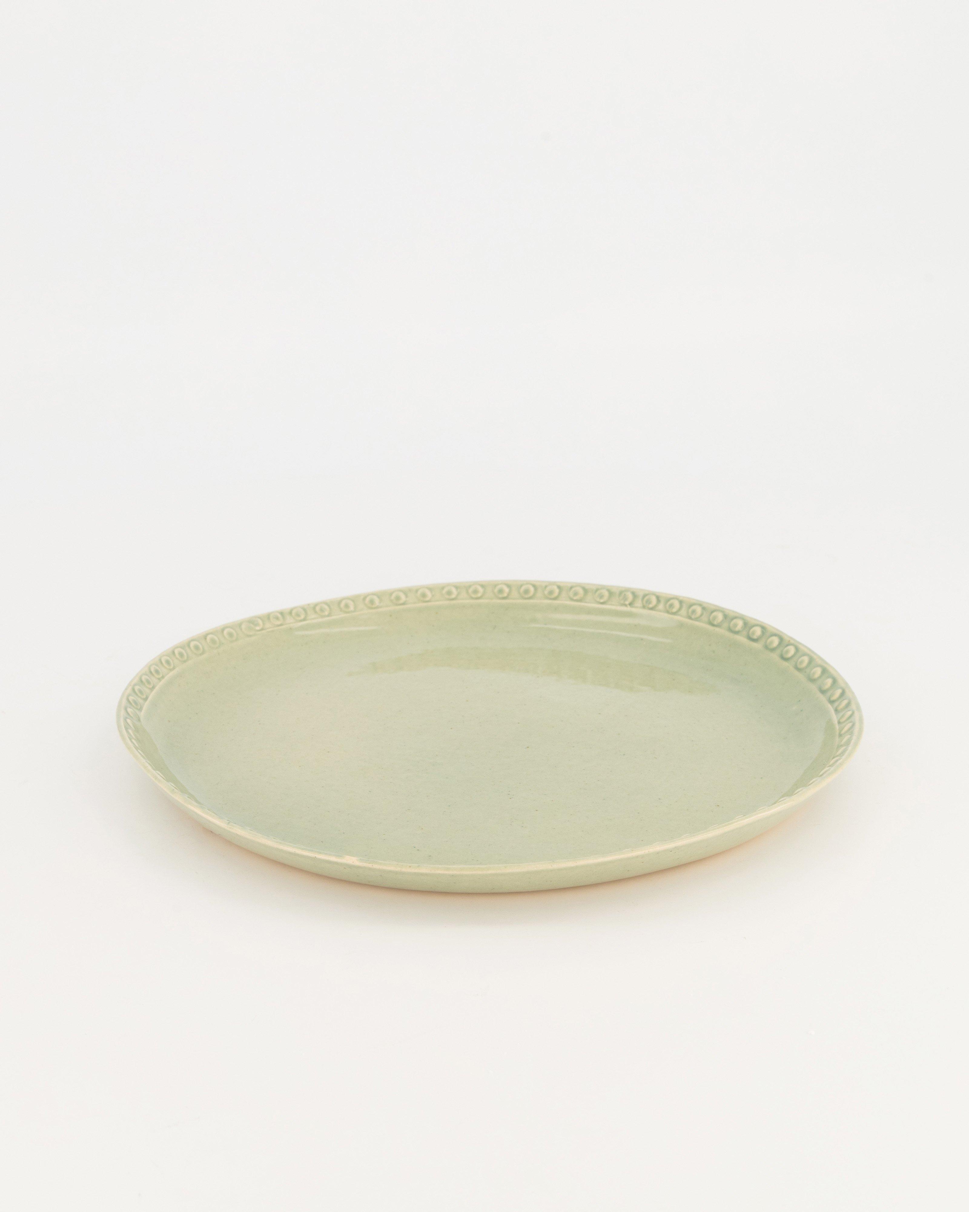 Prêt-á-Pot Belle Spotted Side Plate -  teal