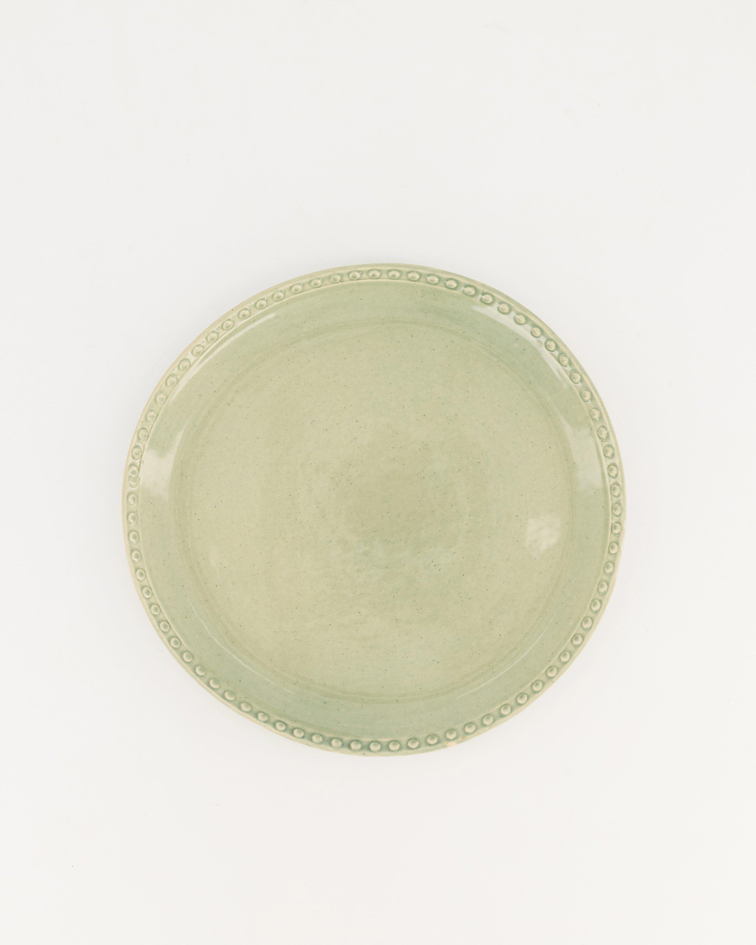 Prêt-á-Pot Belle Spotted Side Plate -  teal