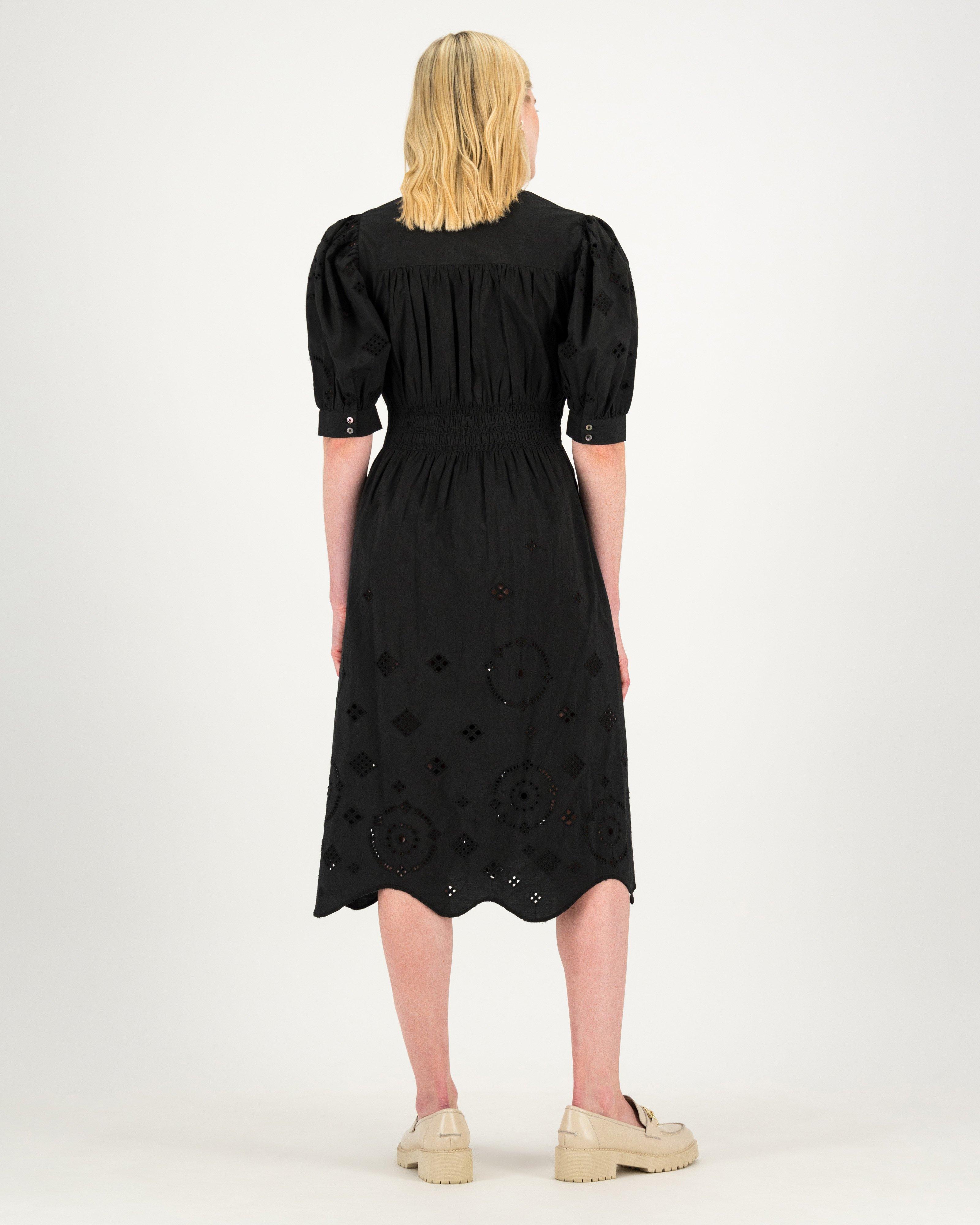 Poetry Mya Anglaise Dress -  black