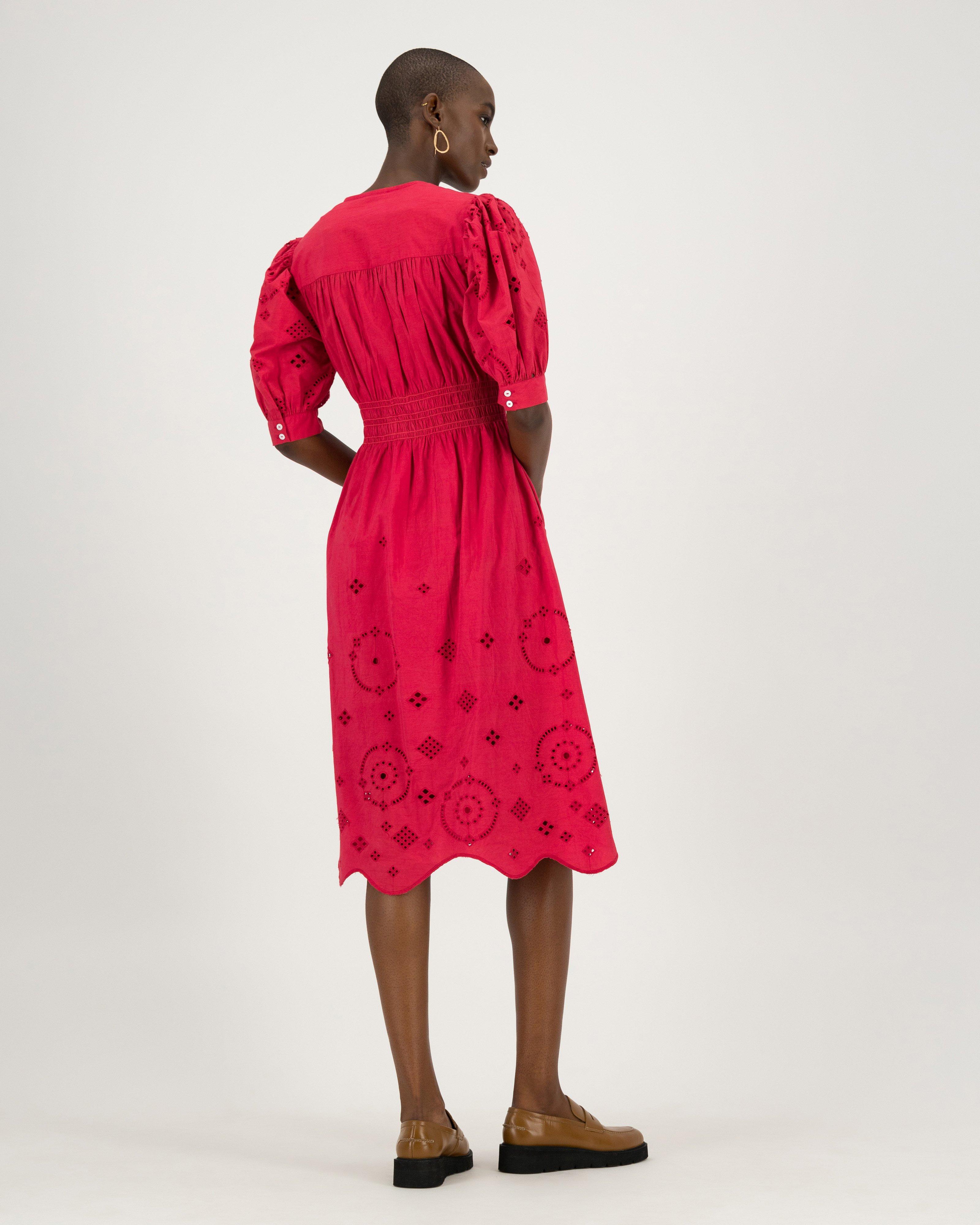 Poetry Mya Anglaise Dress -  pink