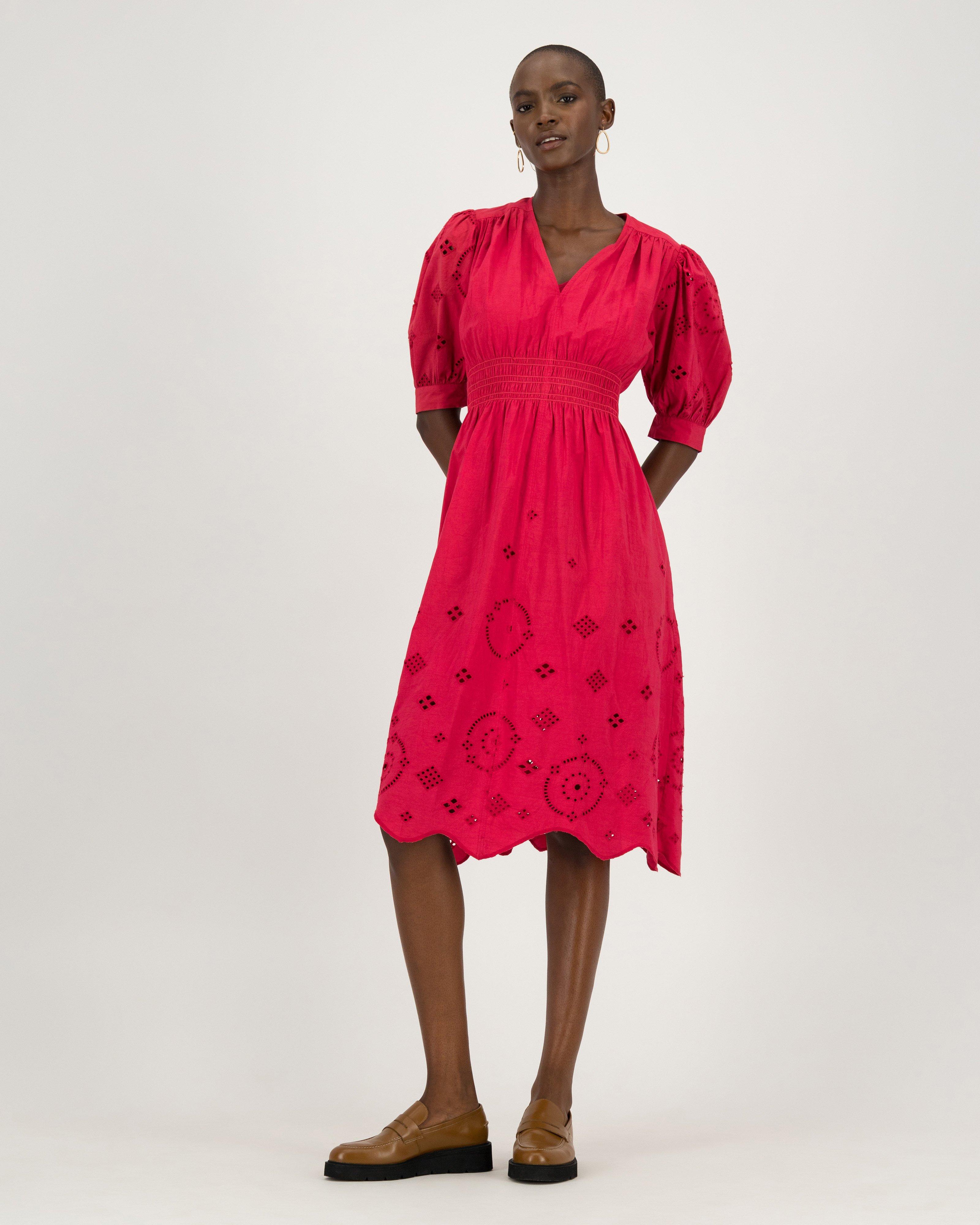 Poetry Mya Anglaise Dress -  pink