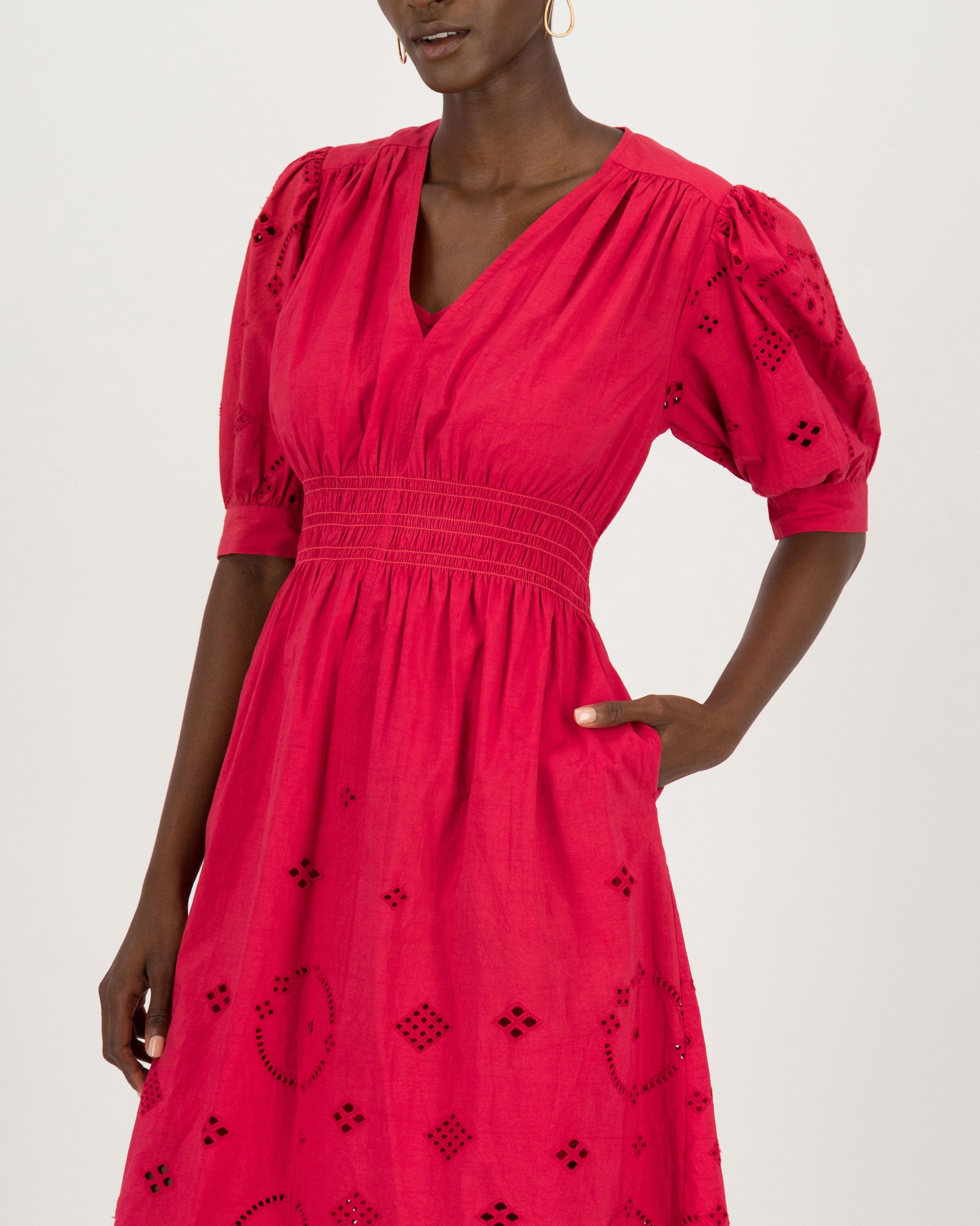 Poetry Mya Anglaise Dress -  pink