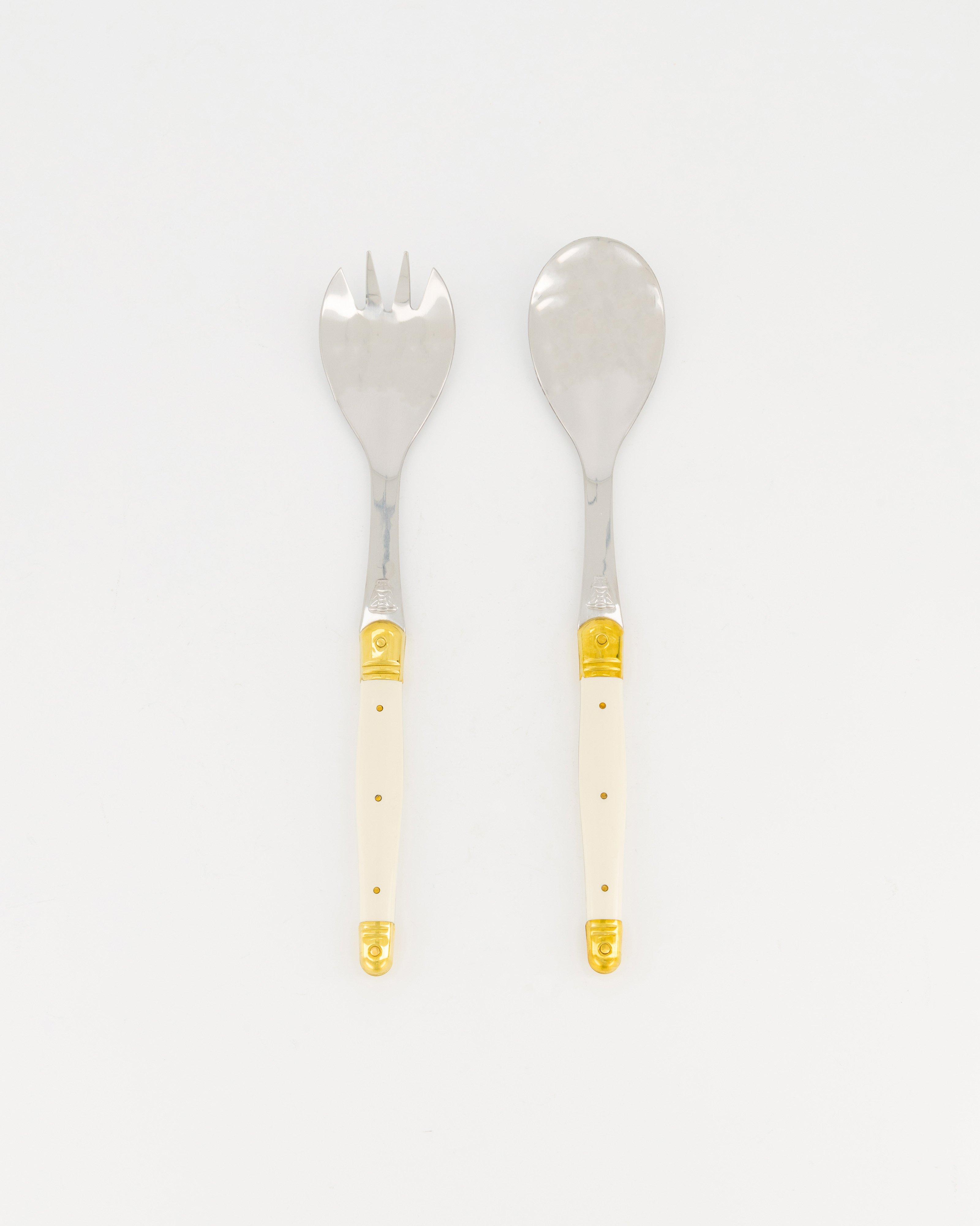 Laguiole Salad Set -  bone