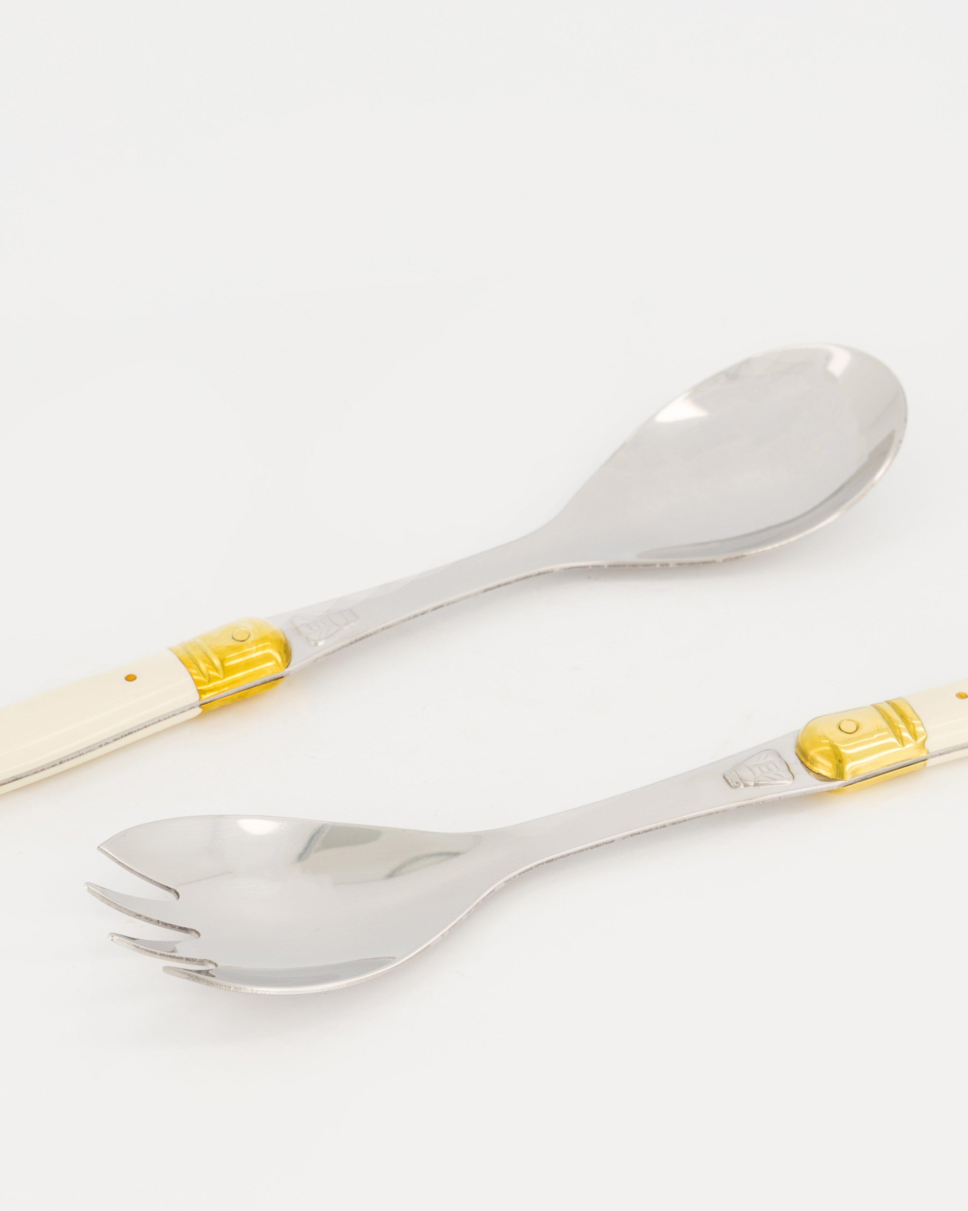 Laguiole Salad Set -  bone