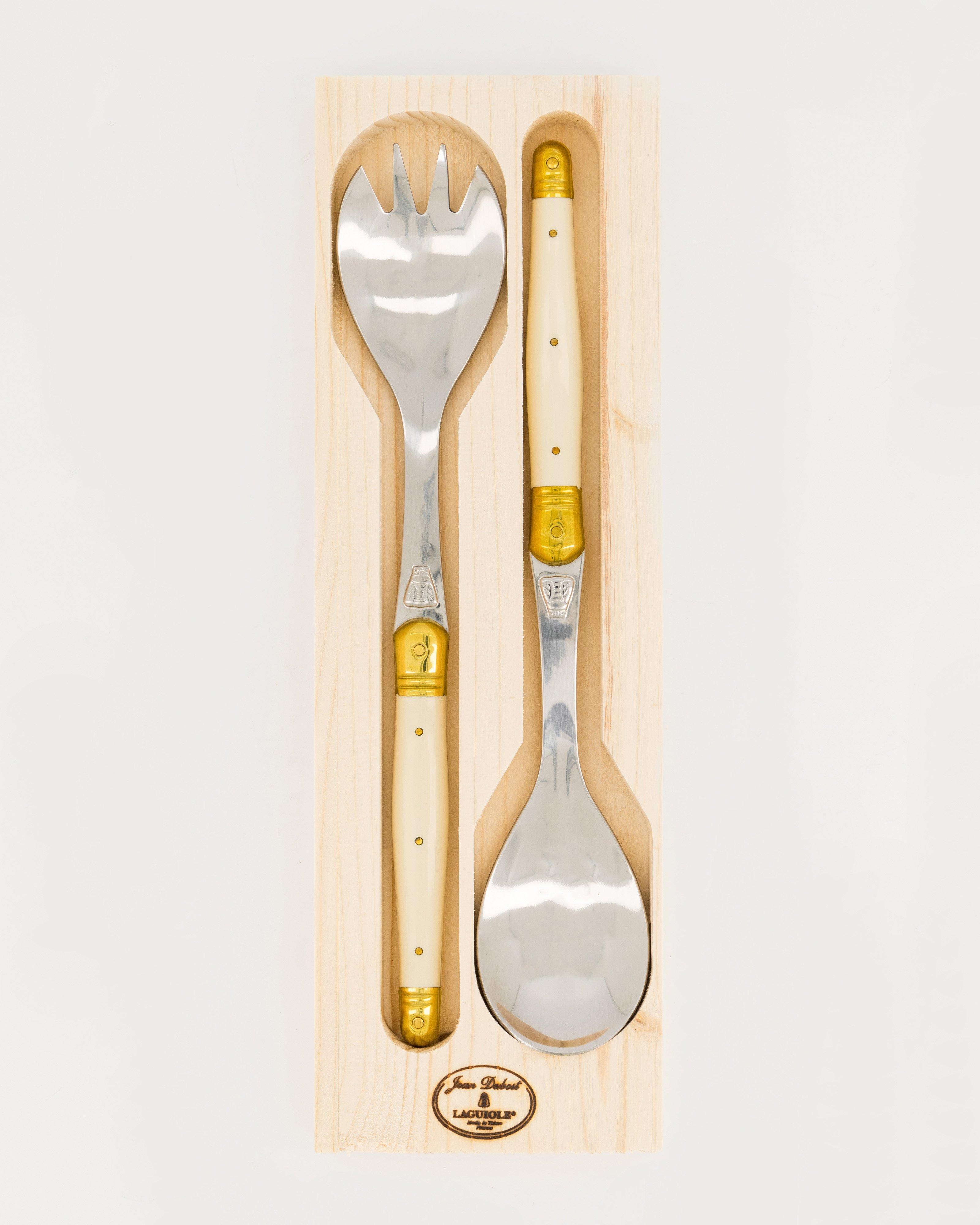 Laguiole Salad Set -  bone