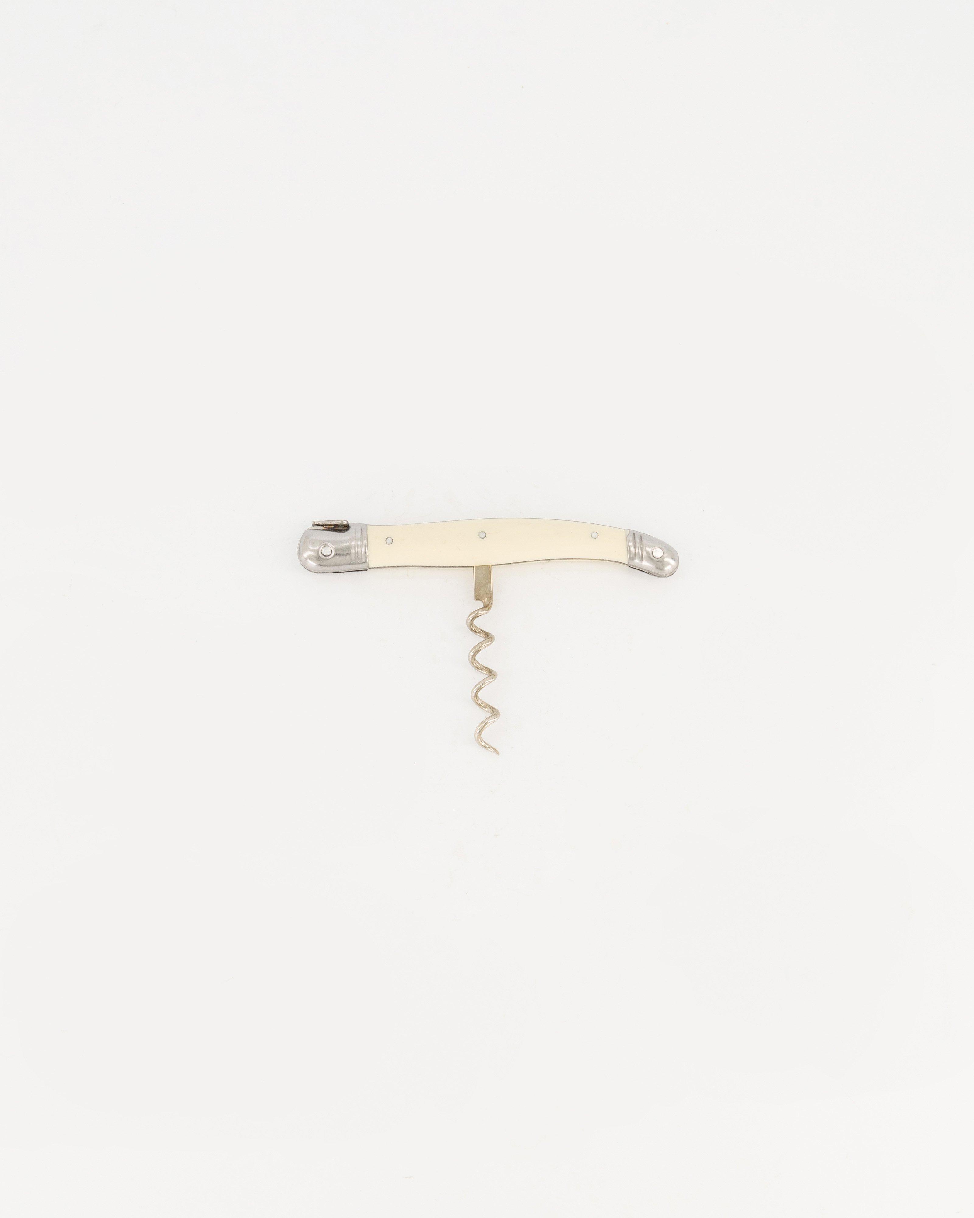 Laguiole Corkscrew Natural -  bone