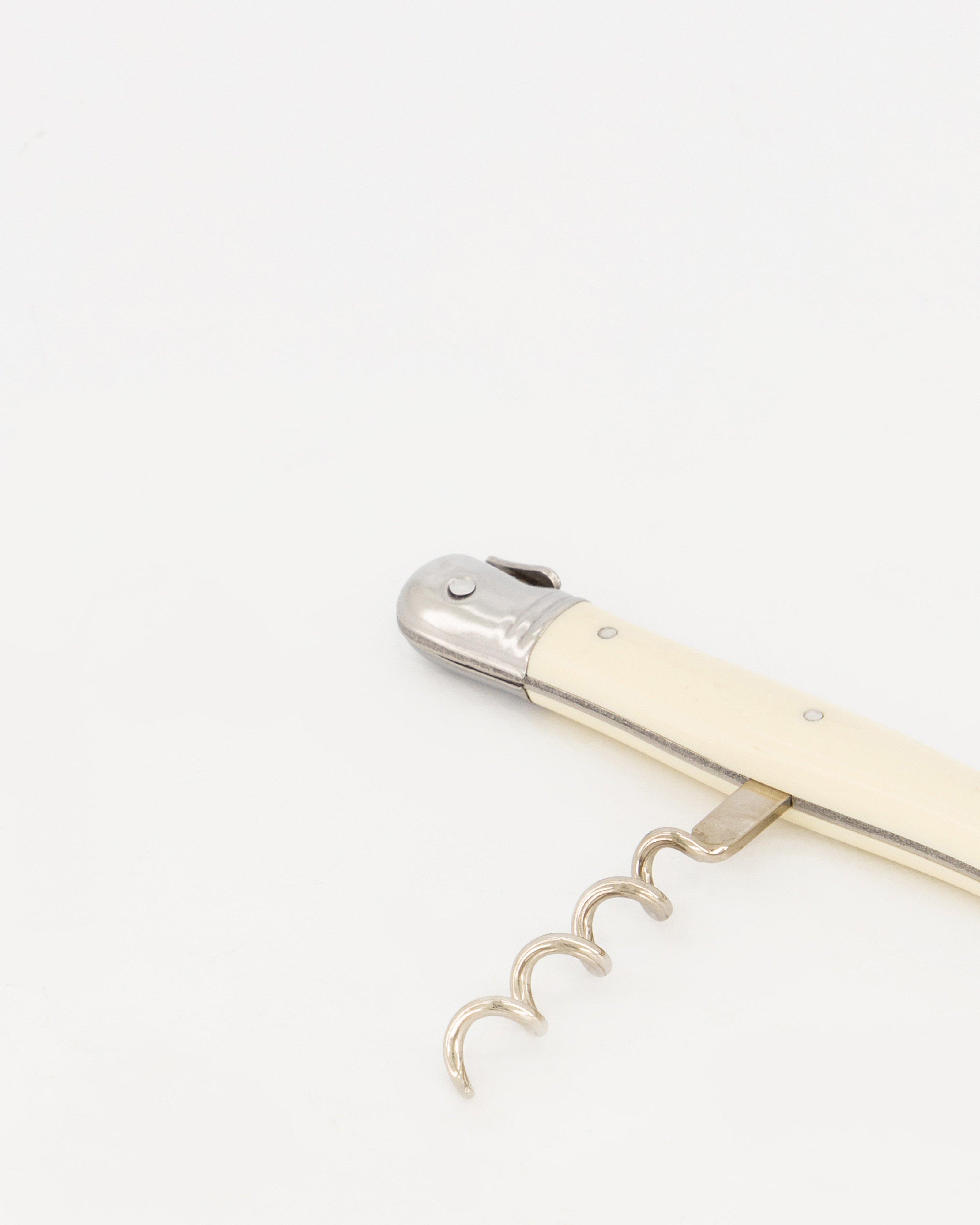 Laguiole Corkscrew Natural -  bone