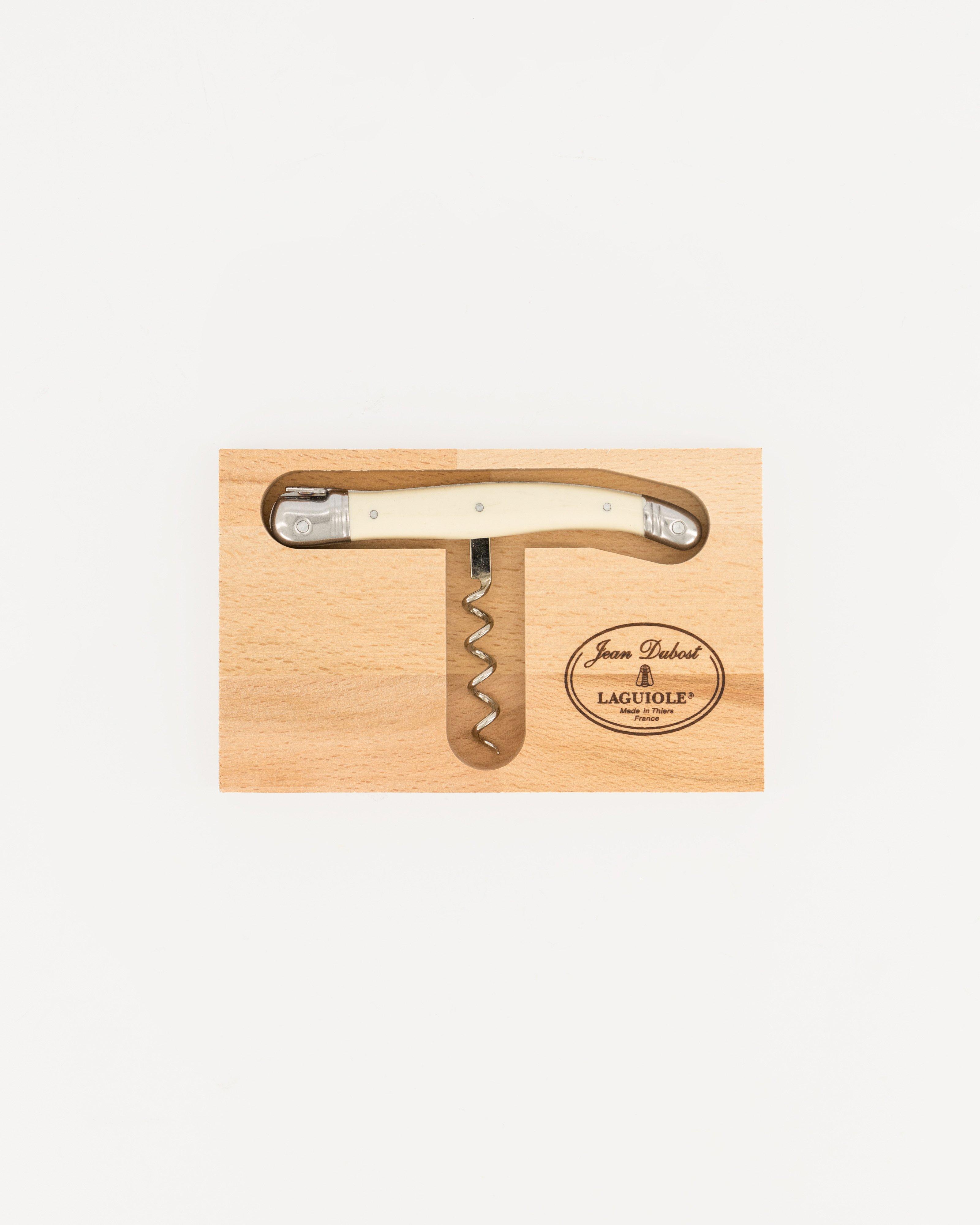 Laguiole Corkscrew Natural -  bone