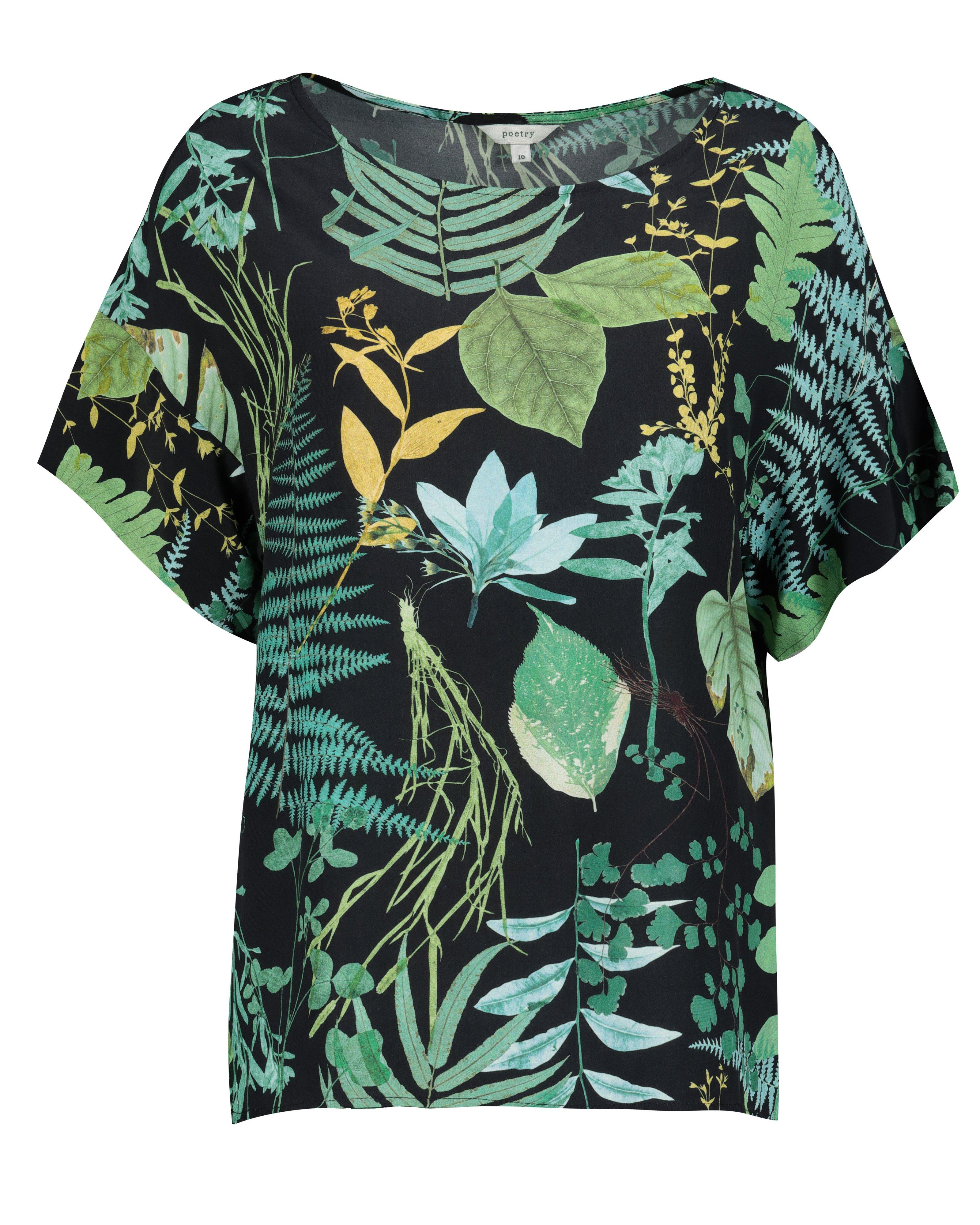 Phoenix Popover Blouse -  green