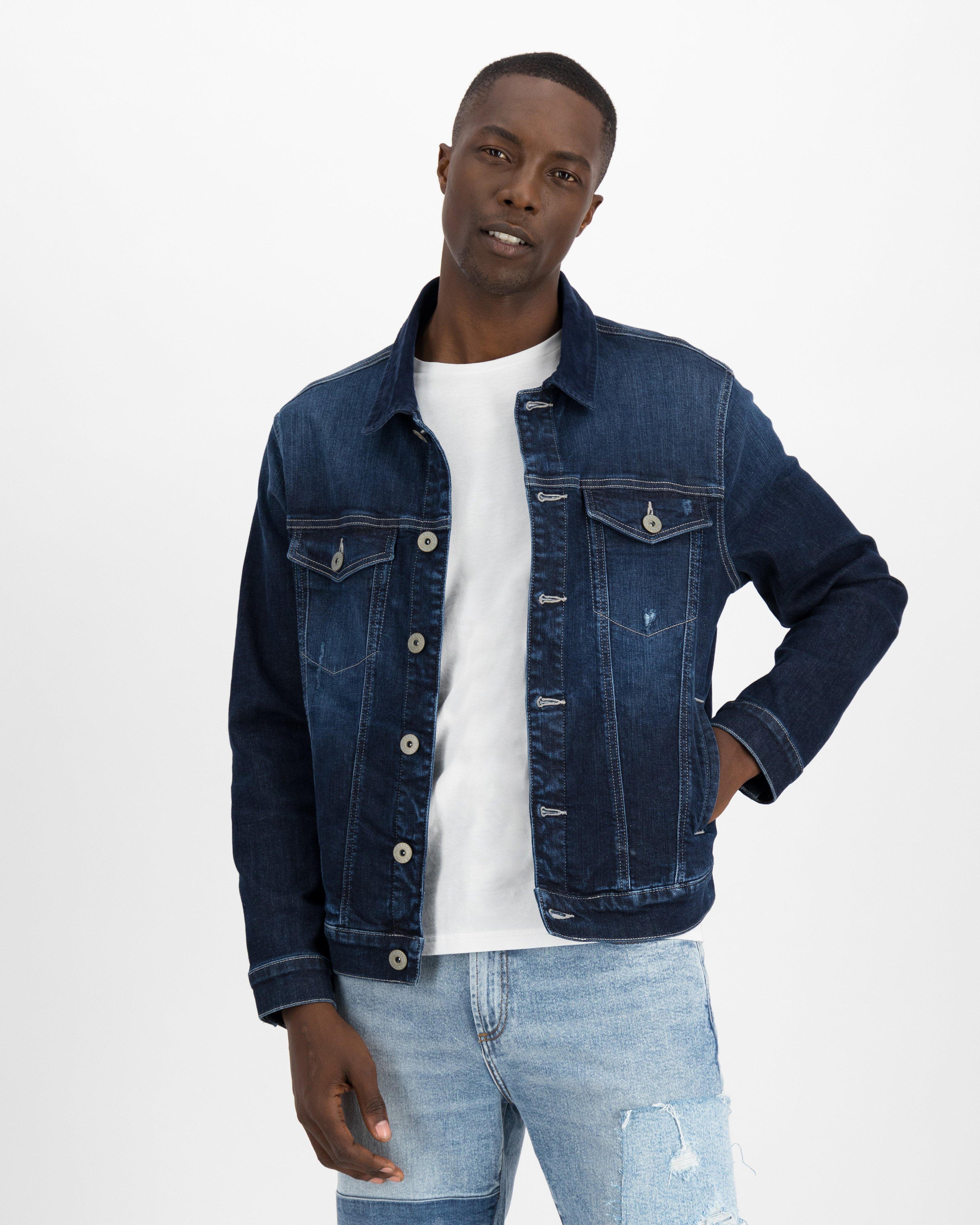 Men s Jaxon Denim Jacket Old Khaki