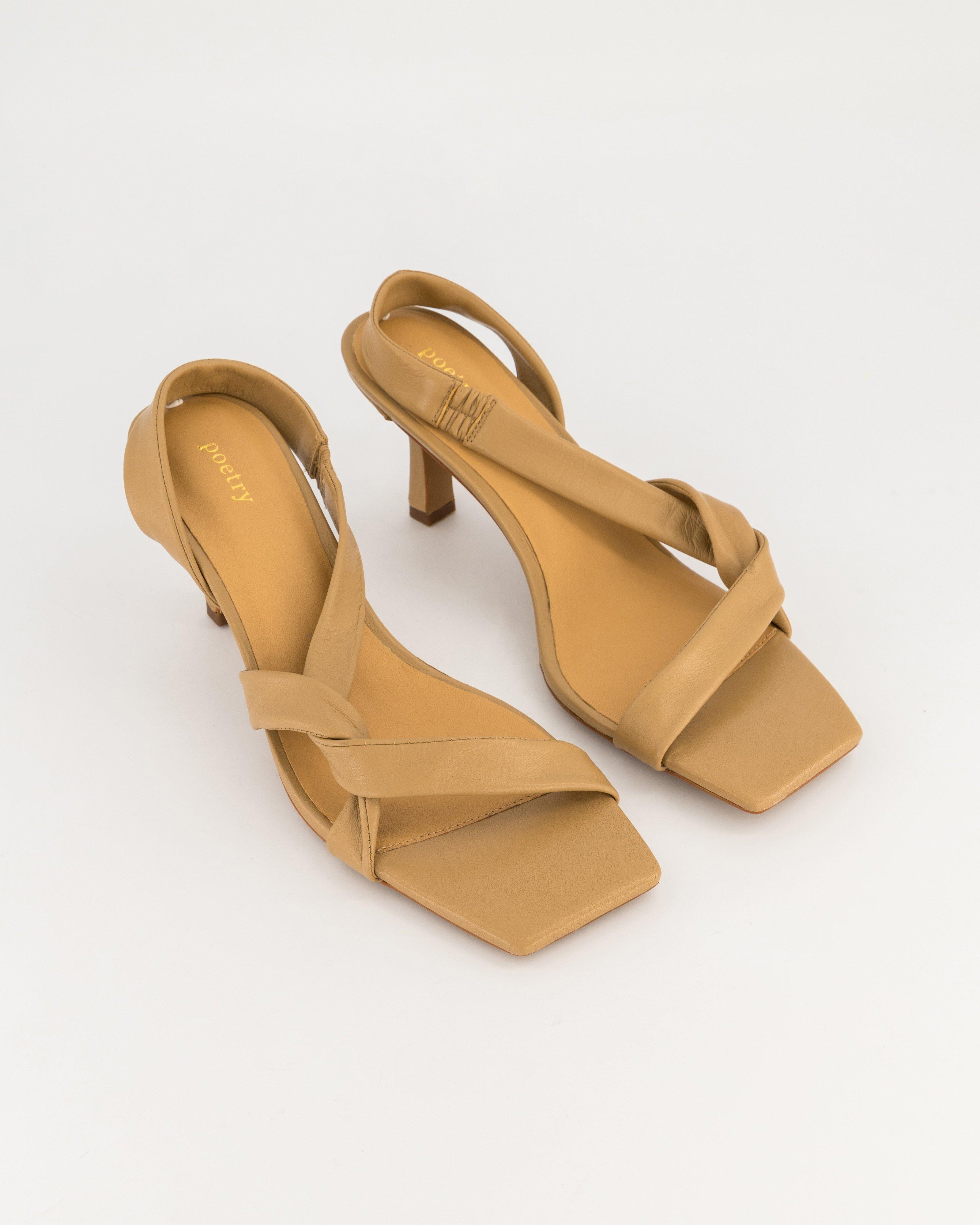 Donne Strappy Heel -  camel