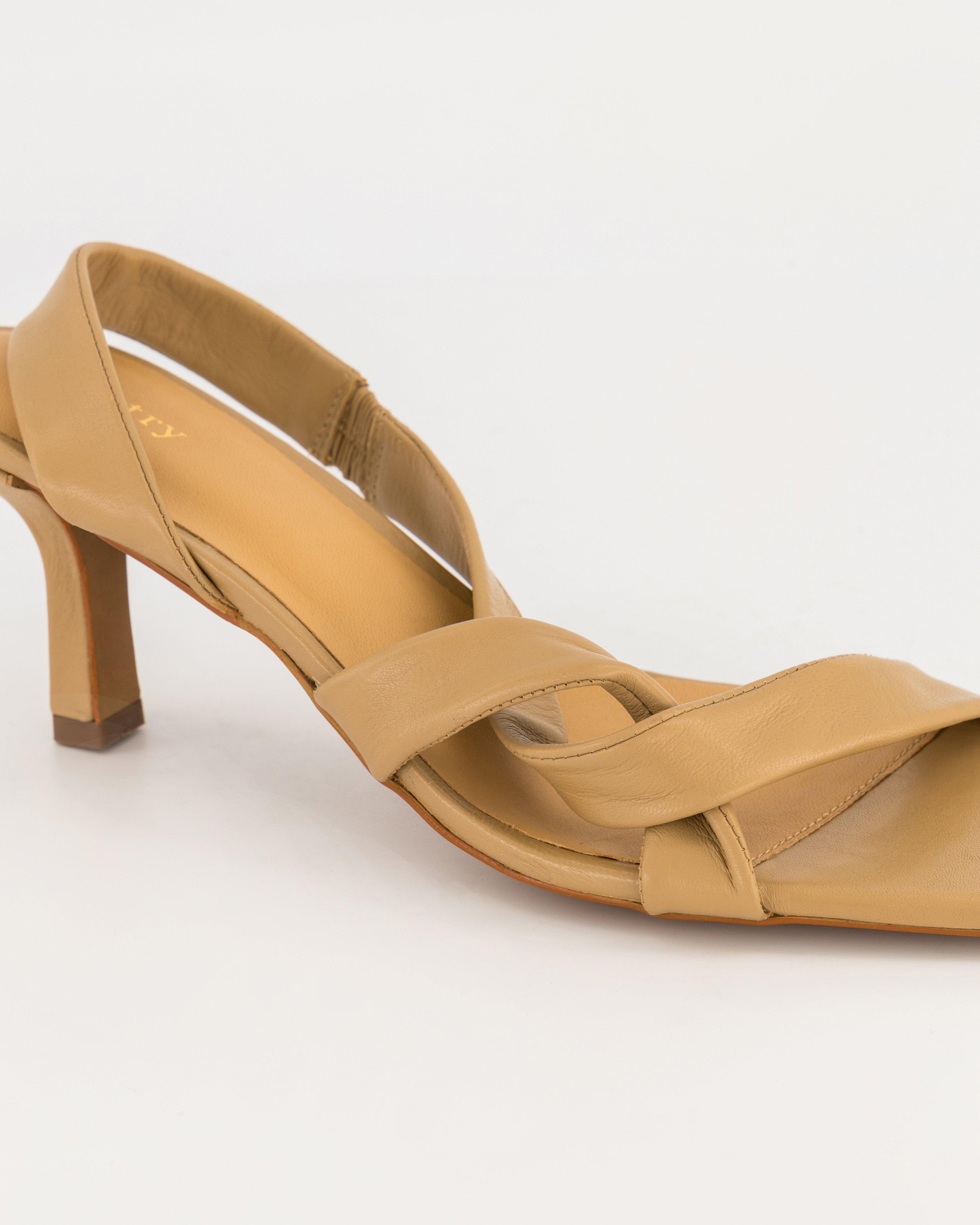 Donne Strappy Heel -  camel