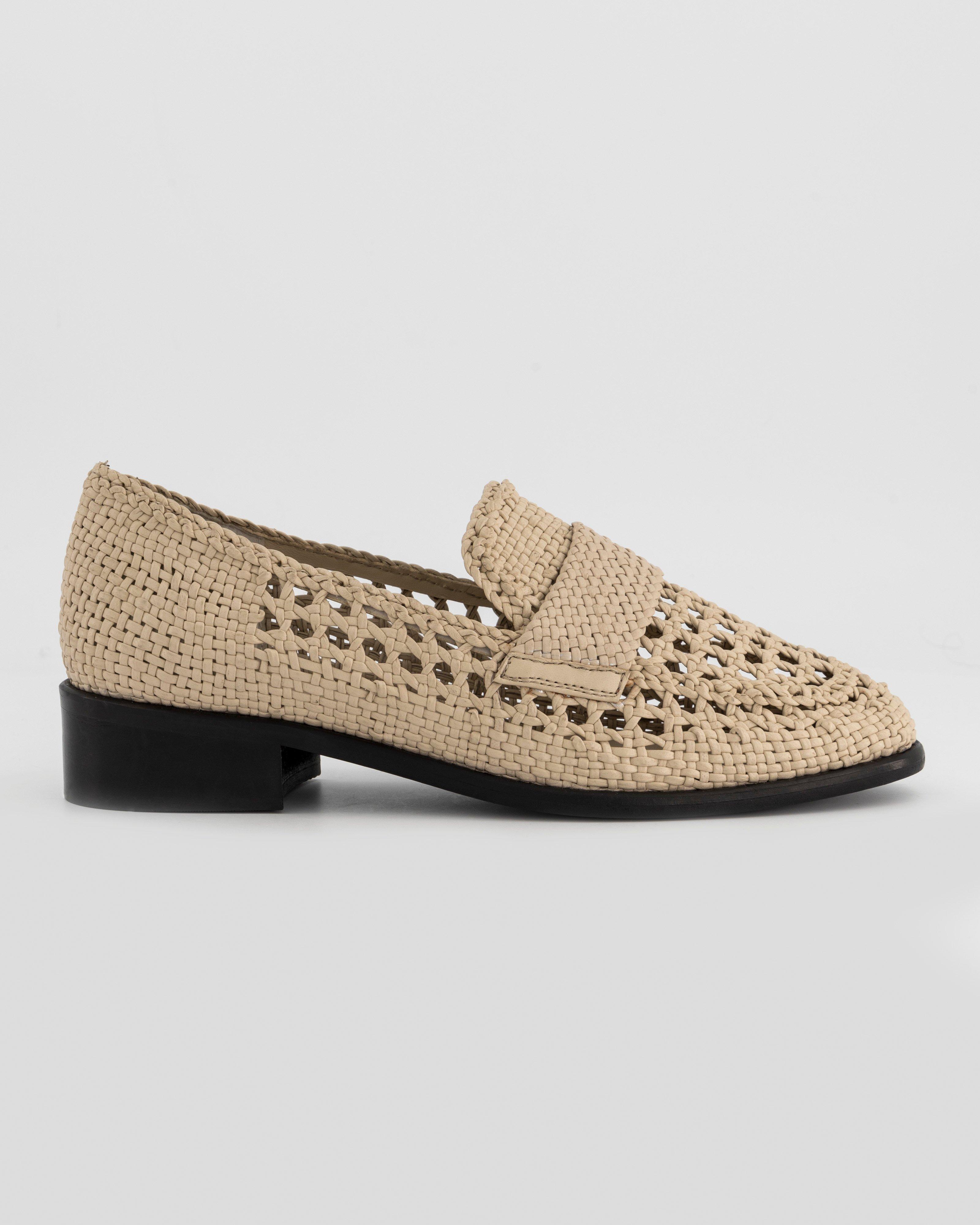 Poetry Zhuri Braided Loafer -  cream