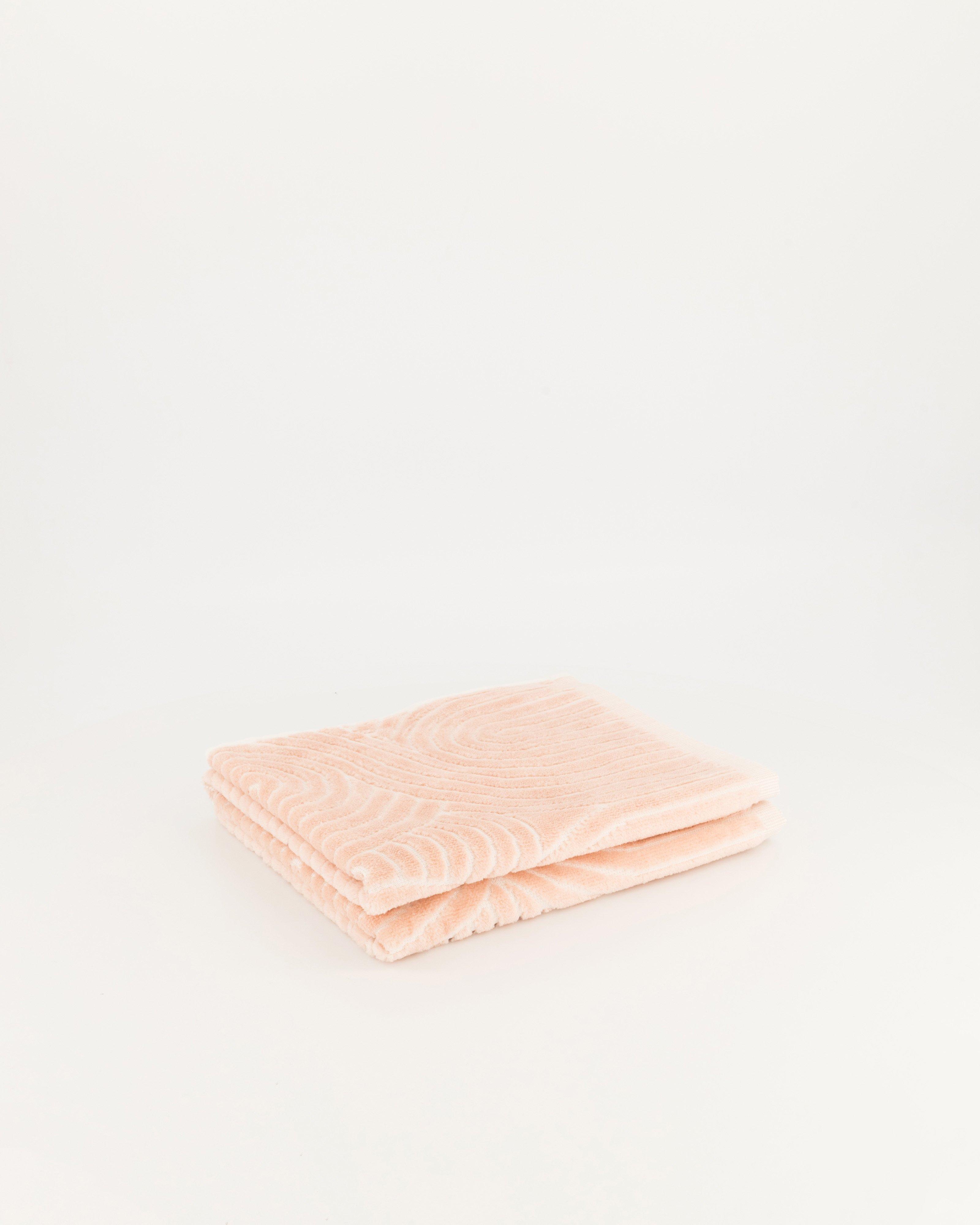 Velour Hand Towel -  lightpink