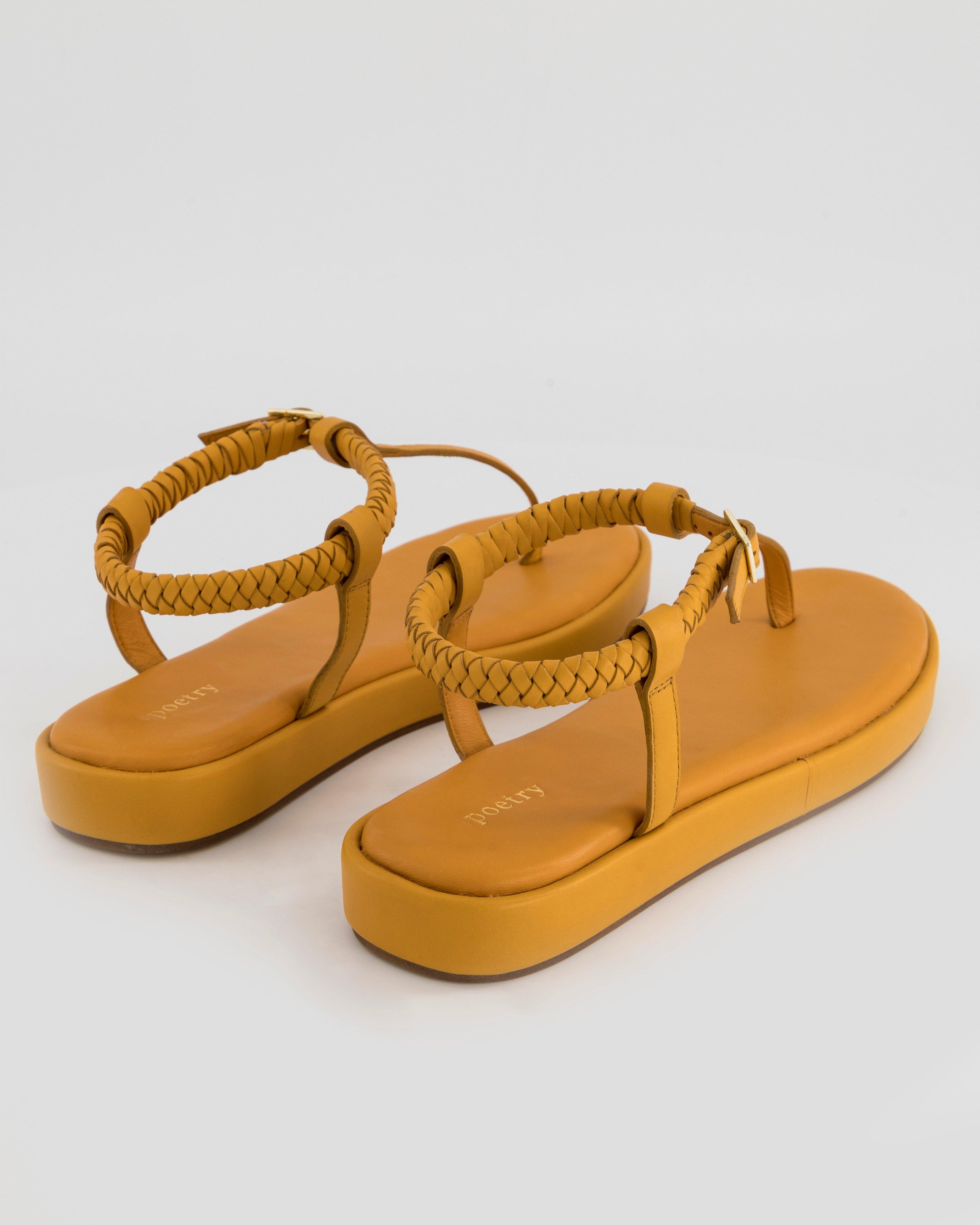 Cadie Sandal -  tan