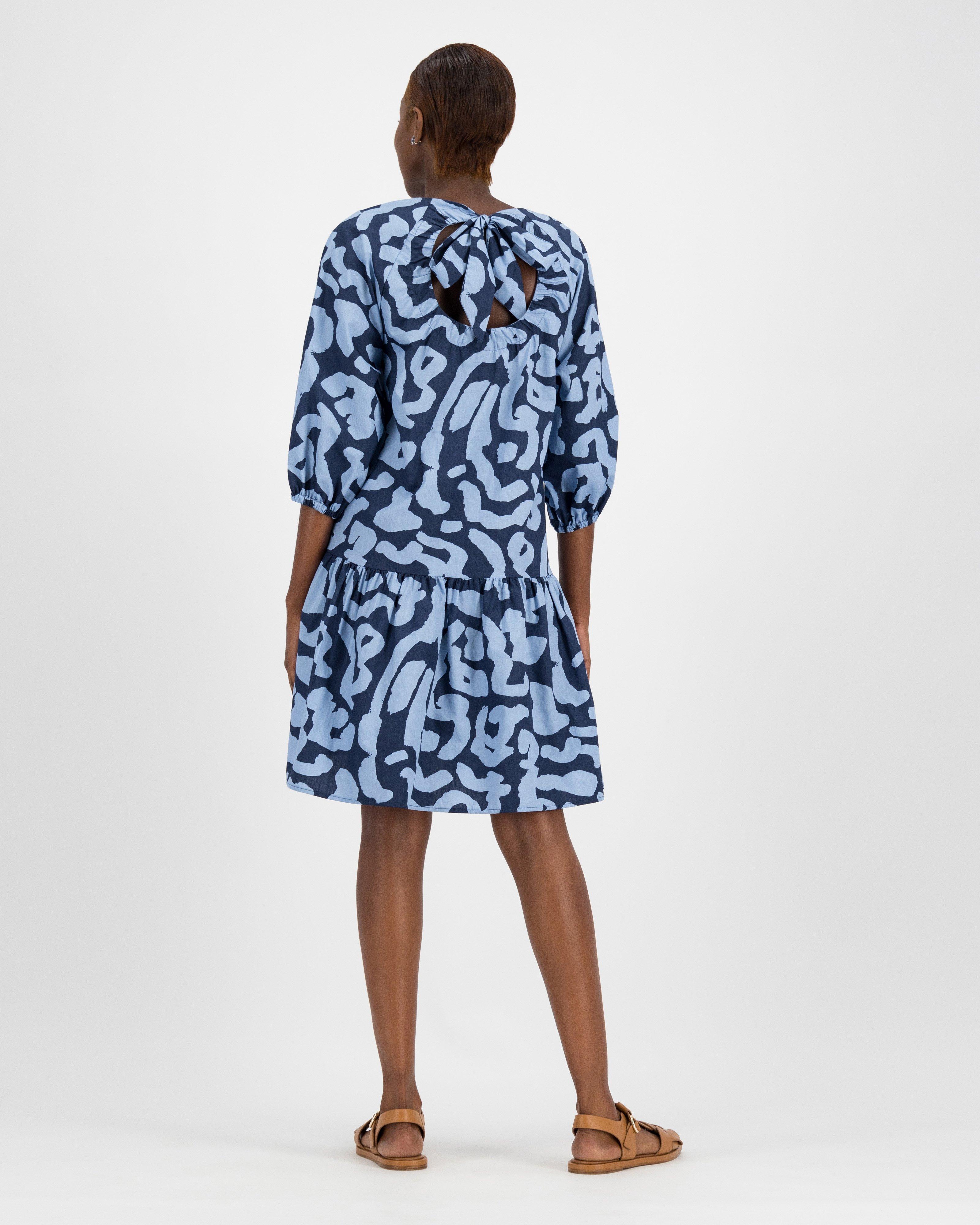 Poetry Danielle Tunic Dress -  navy