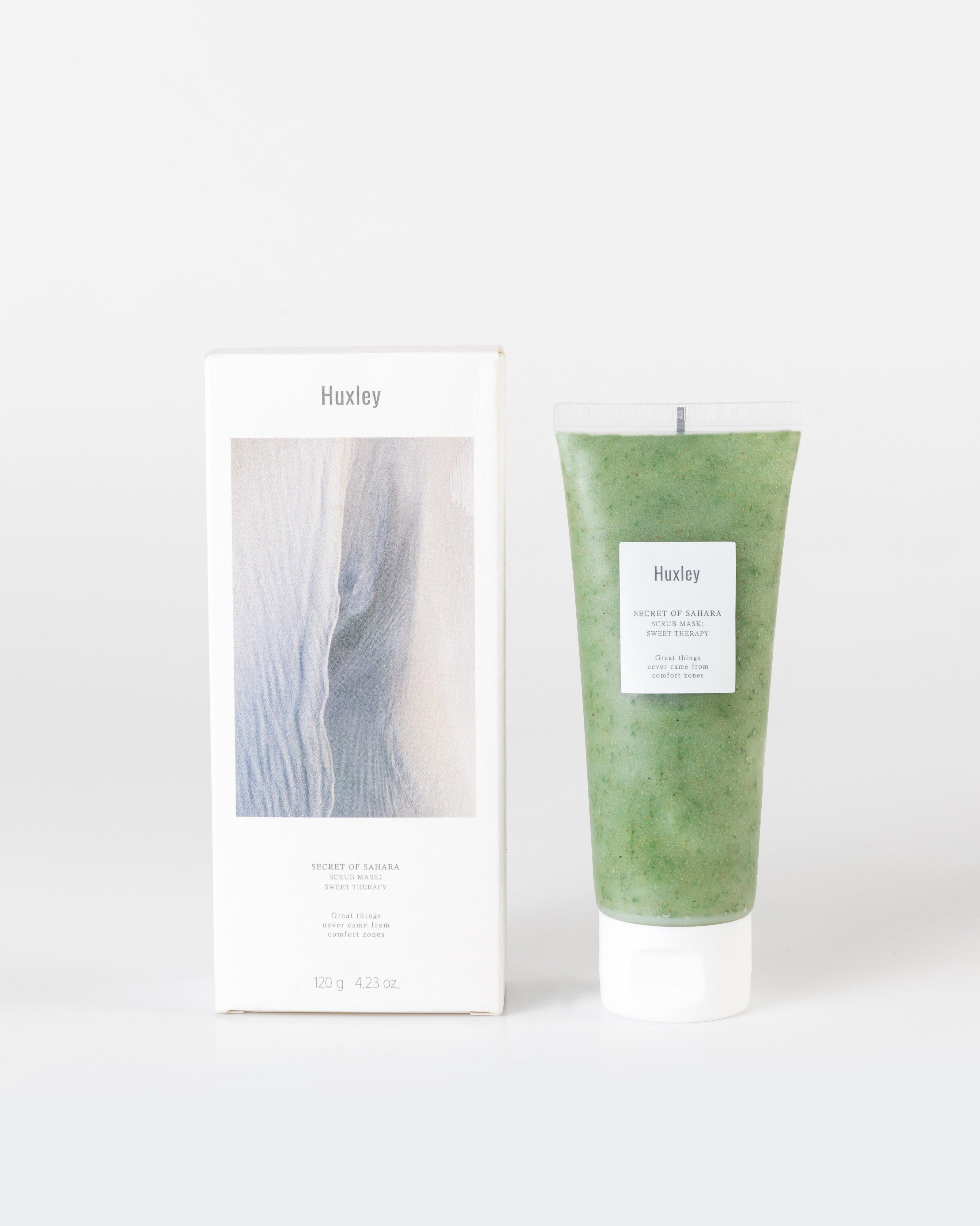 Huxley Sweet Scrub Therapy Mask -  green