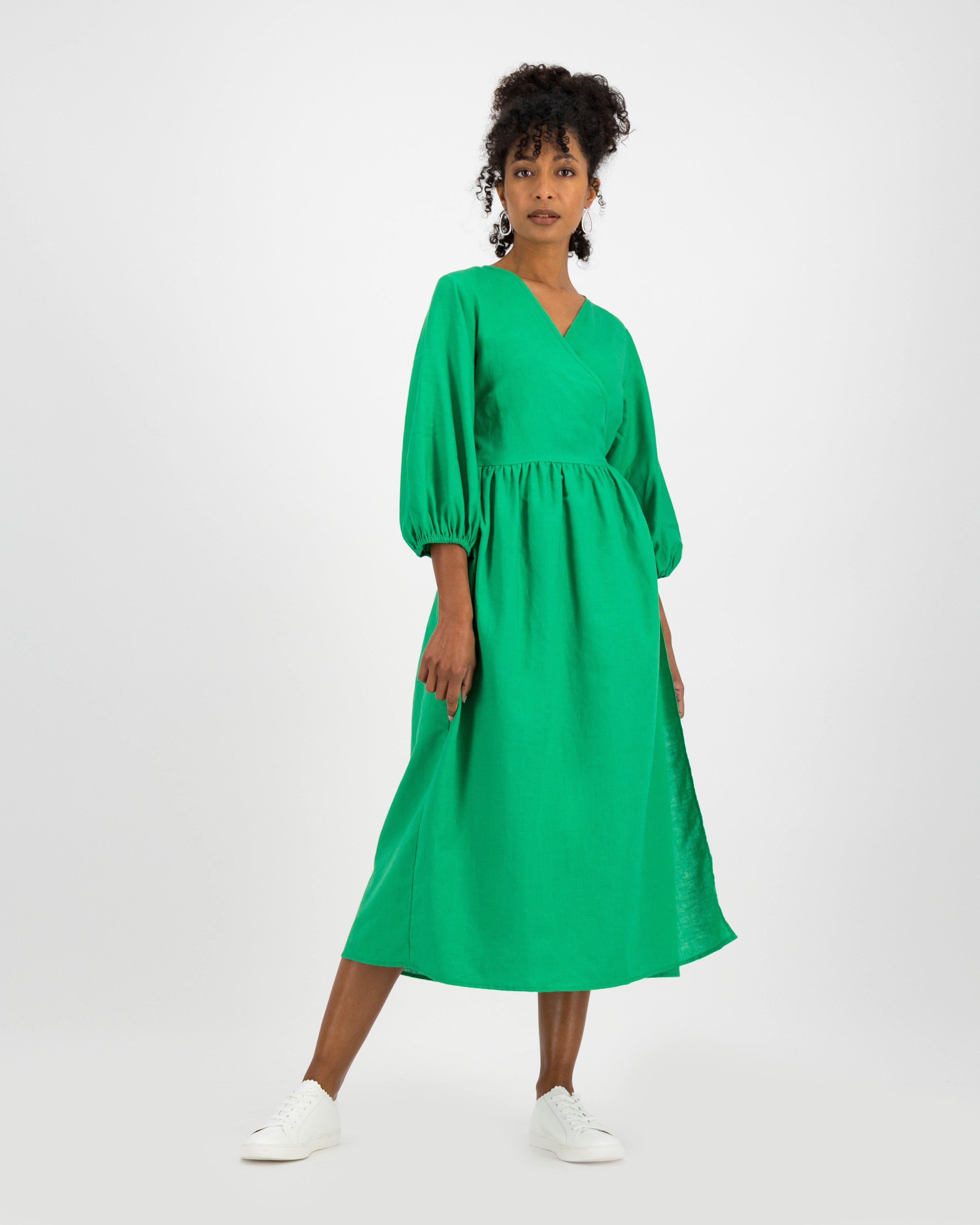 Millie Dress -  green